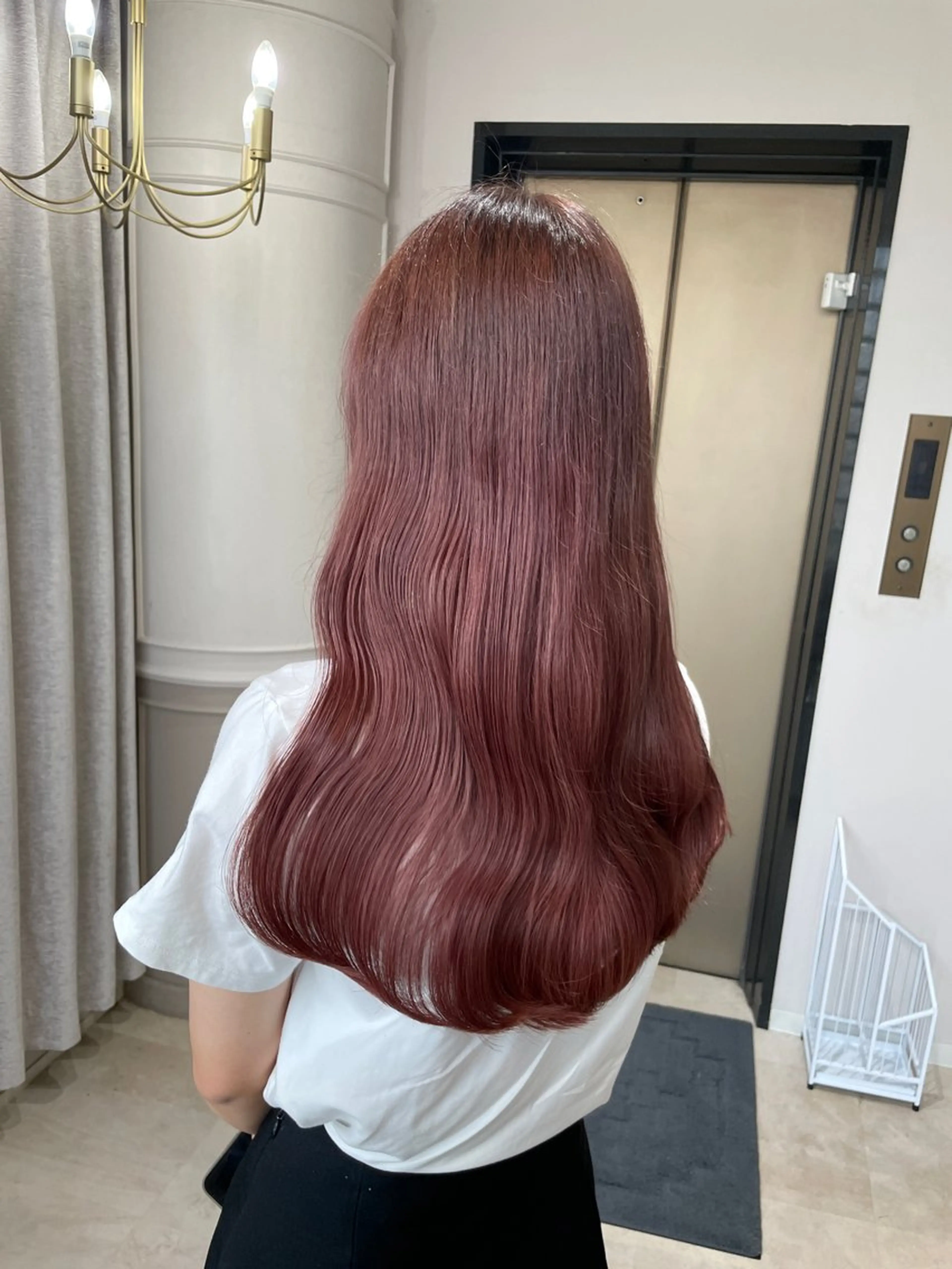 ロング カラー カット ヘアカラー HARUKA韓国ヘア /Luana梅田のヘアスタイル