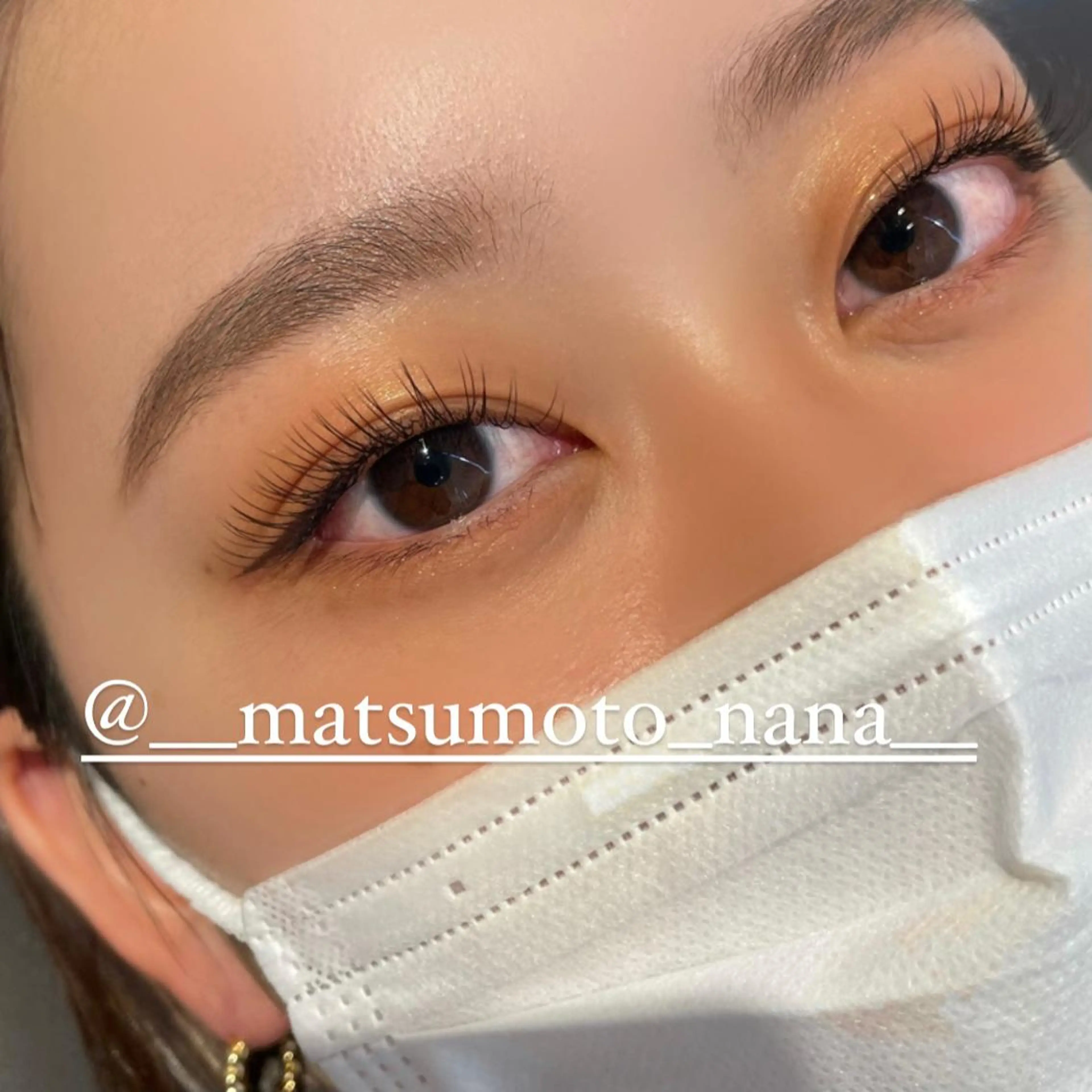 マツエク・マツパ カラーマツエク フラットラッシュ Days    eye＆brow salon所属・Days マツモトナナのマツエク・マツパデザイン
