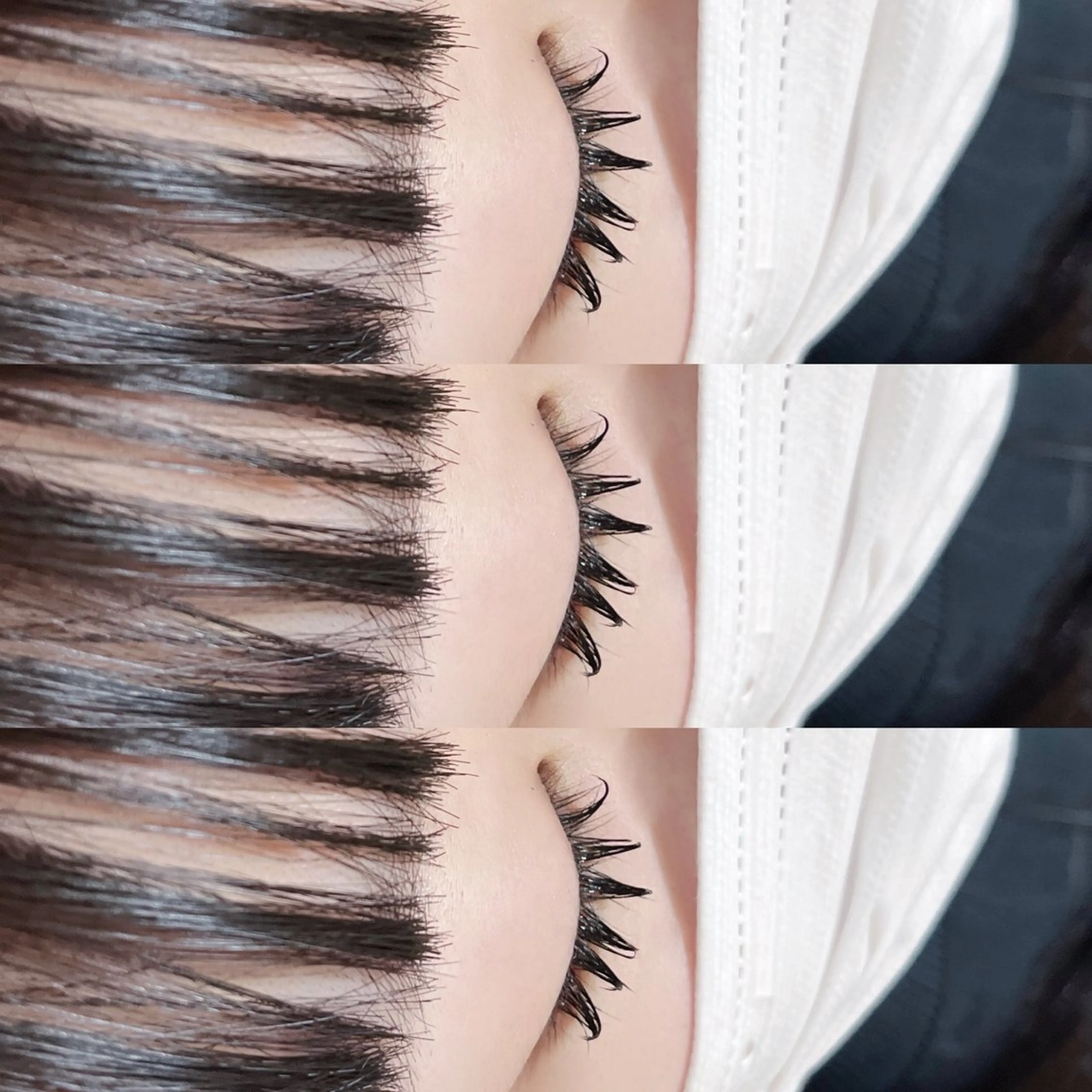 マツエク・マツパ 束感まつ毛 フラットラッシュ ナチュラル セーブル BOND STORY nail & eyelash所属・BONDSTORY ユウリの眉毛・アイブロウイメージ