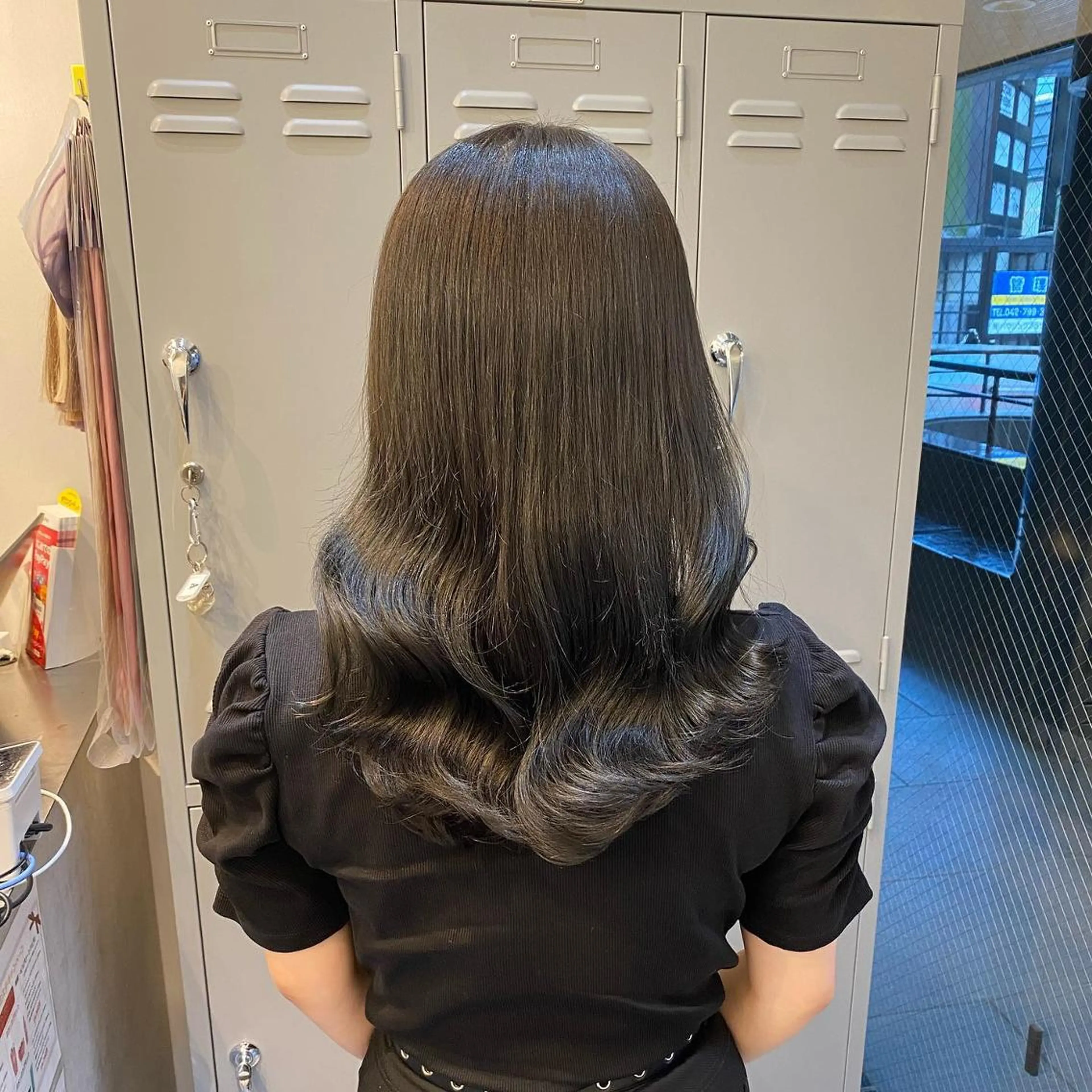 セミロング カラー ヘアアレンジ 🌷愛されヘア🌷 伊藤　万裕のヘアスタイル