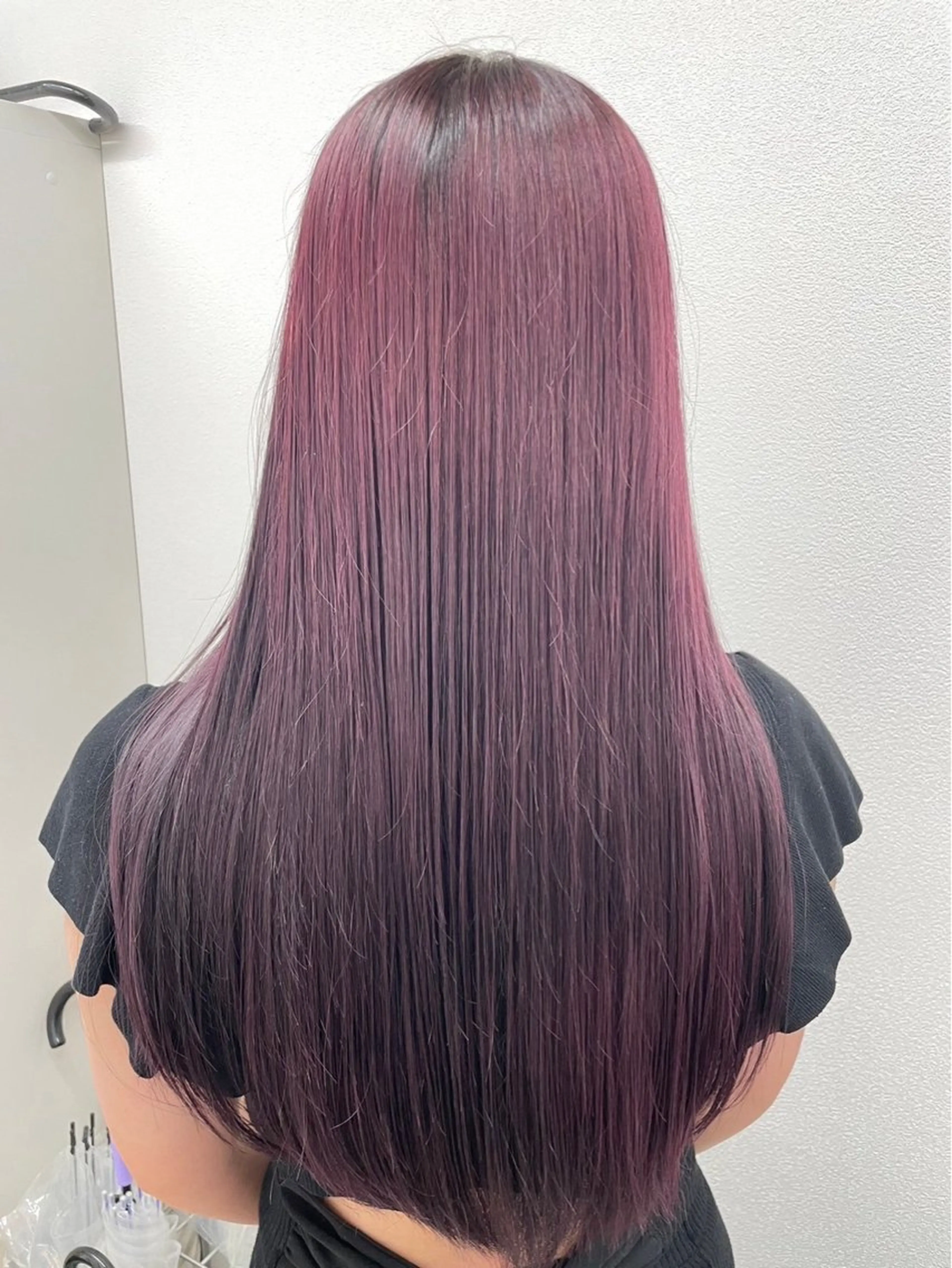 ロング カラー mina/暖色カラー 🥀韓国風カット🥀のヘアスタイル