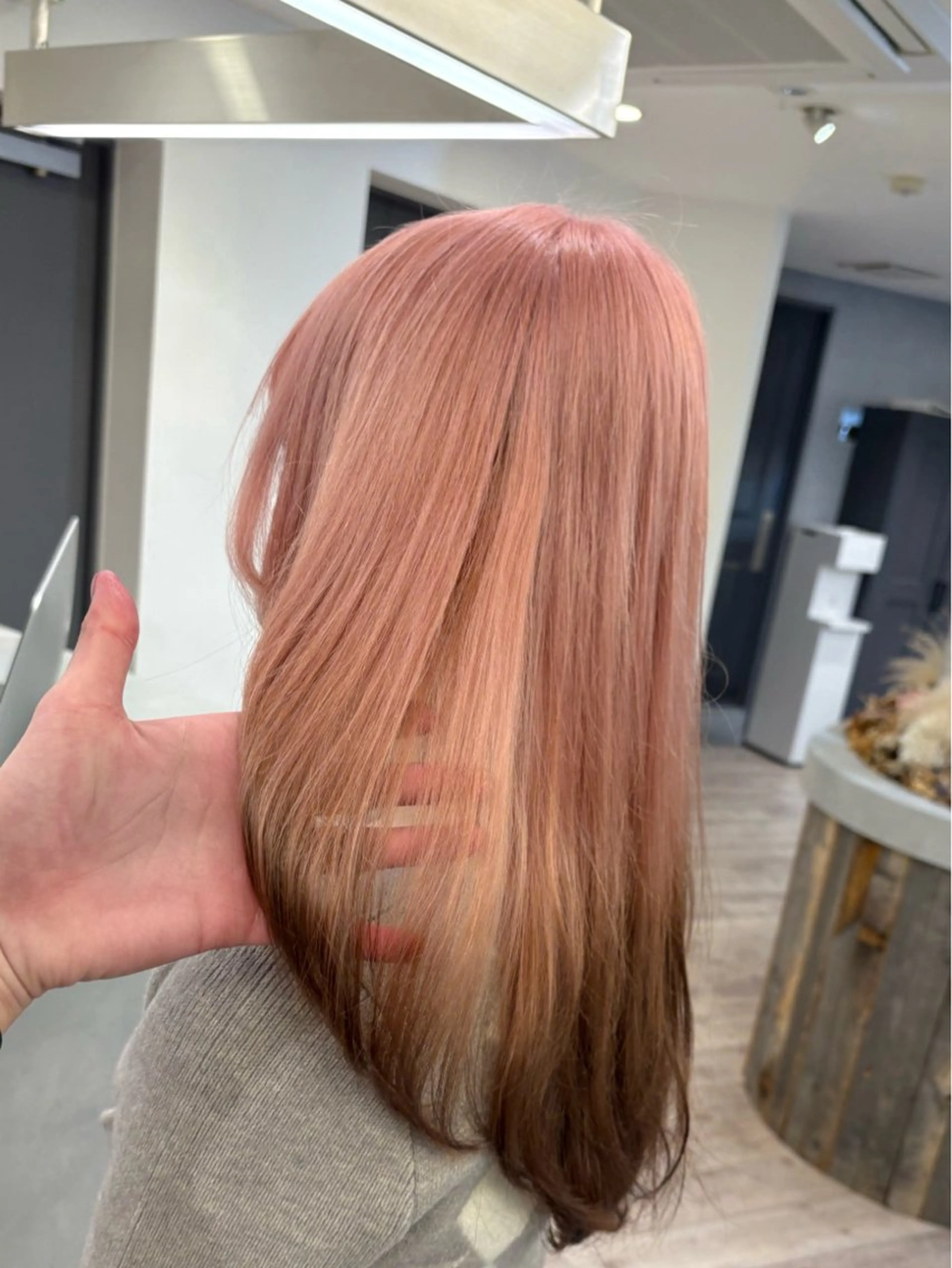 セミロング ヘアカラー ケアブリーチ🌟 ♢WATARU♢のヘアスタイル