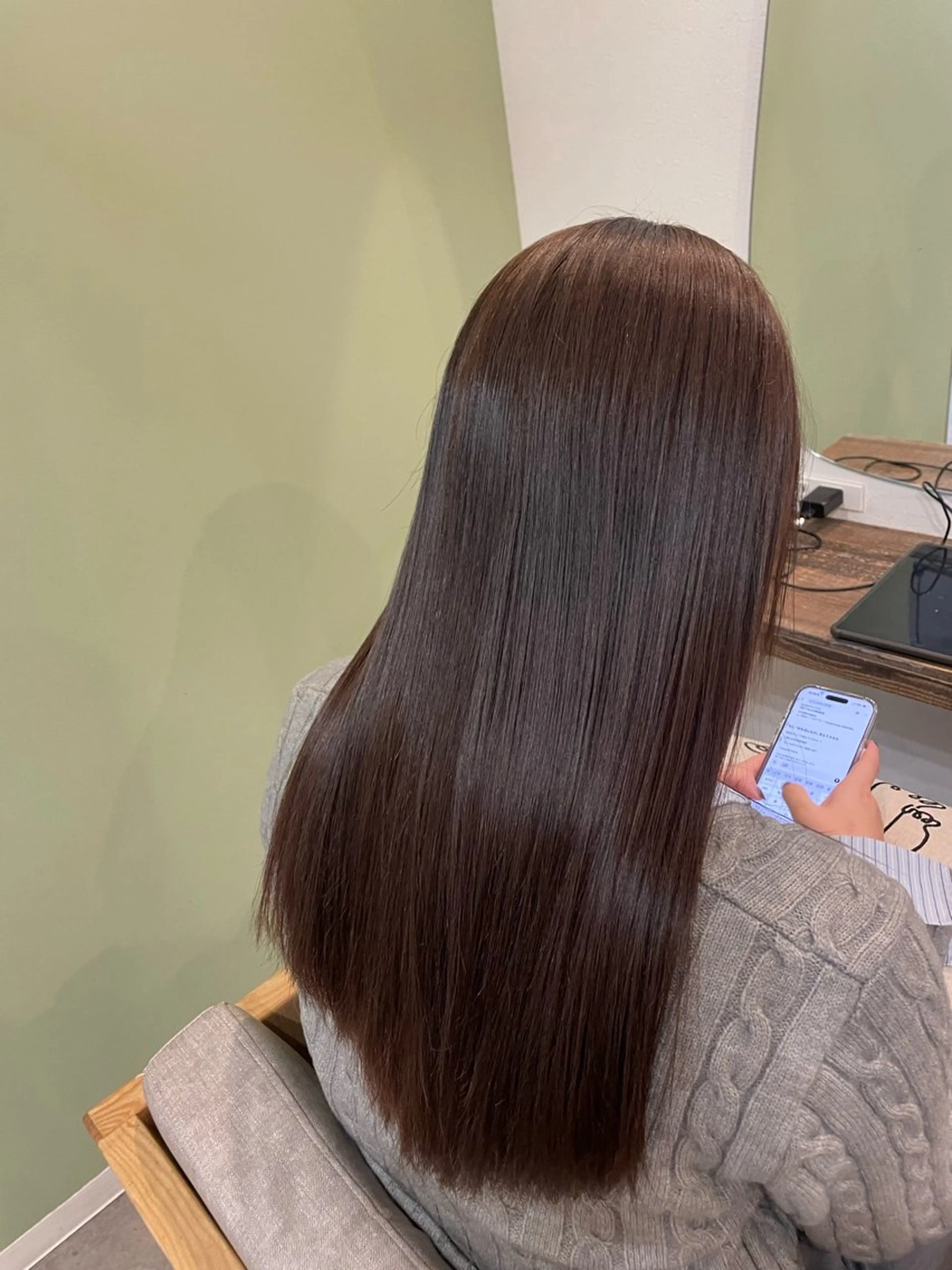 ロング カラー ヘアカラー ヘッドスパ 池袋/艶カラー✖️ ☘️DEMURAのヘアスタイル