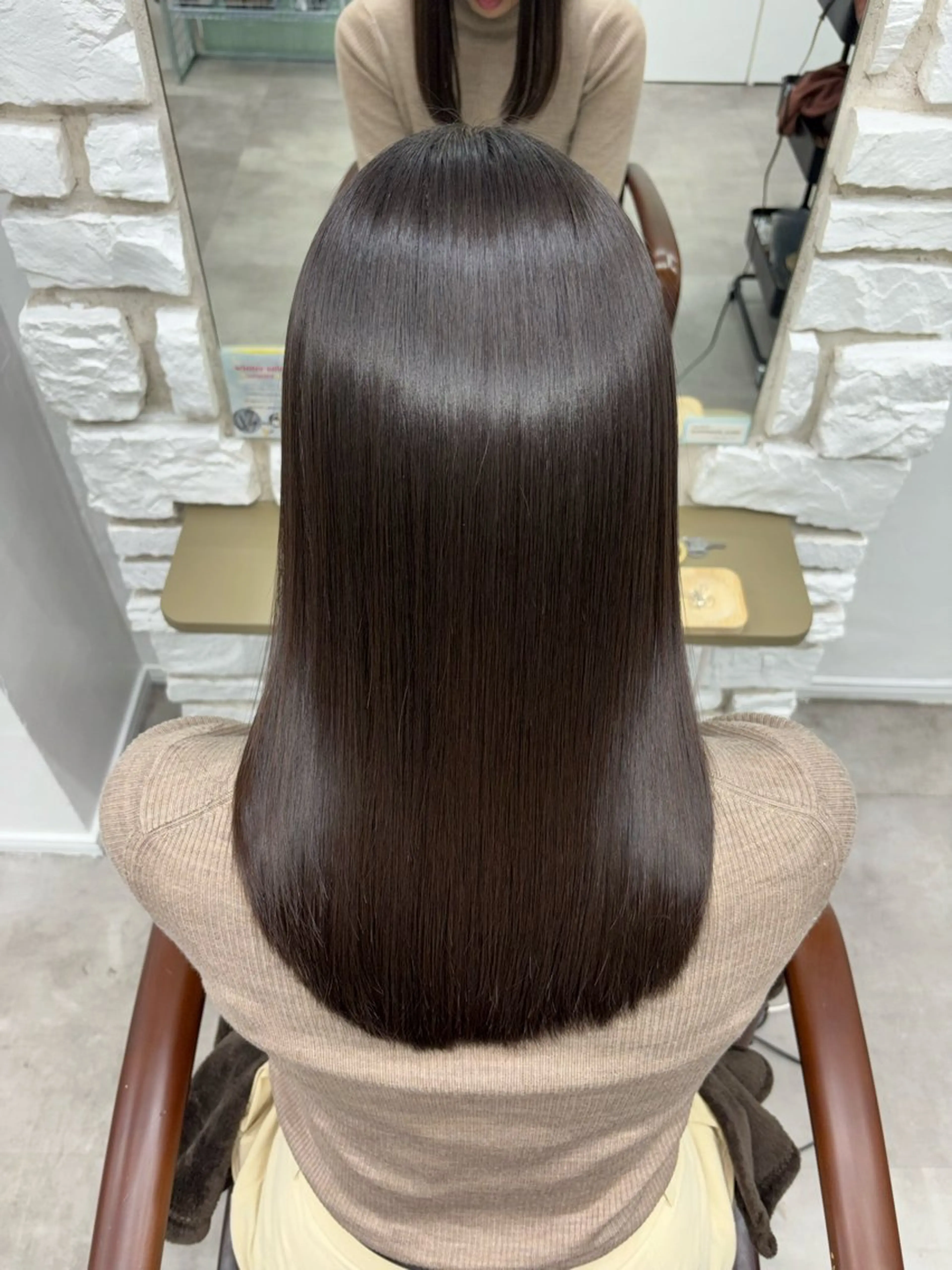 セミロング カット トリートメント I see所属・I see/天王寺/ 髪質改善/本田 唯のヘアスタイル