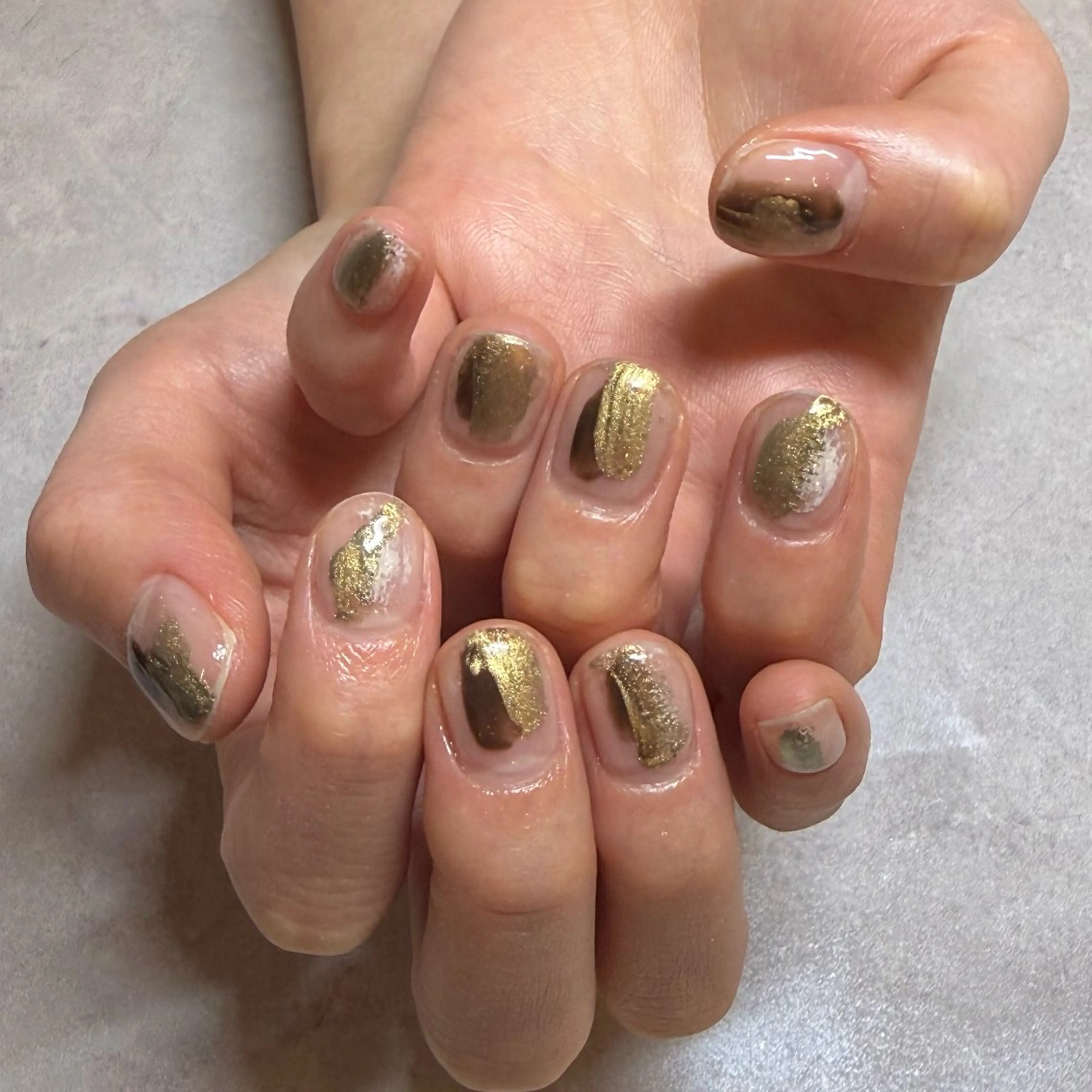 ネイル ニュアンスネイル CHOUETTE所属・CHOUETTE YUMIのネイルデザイン