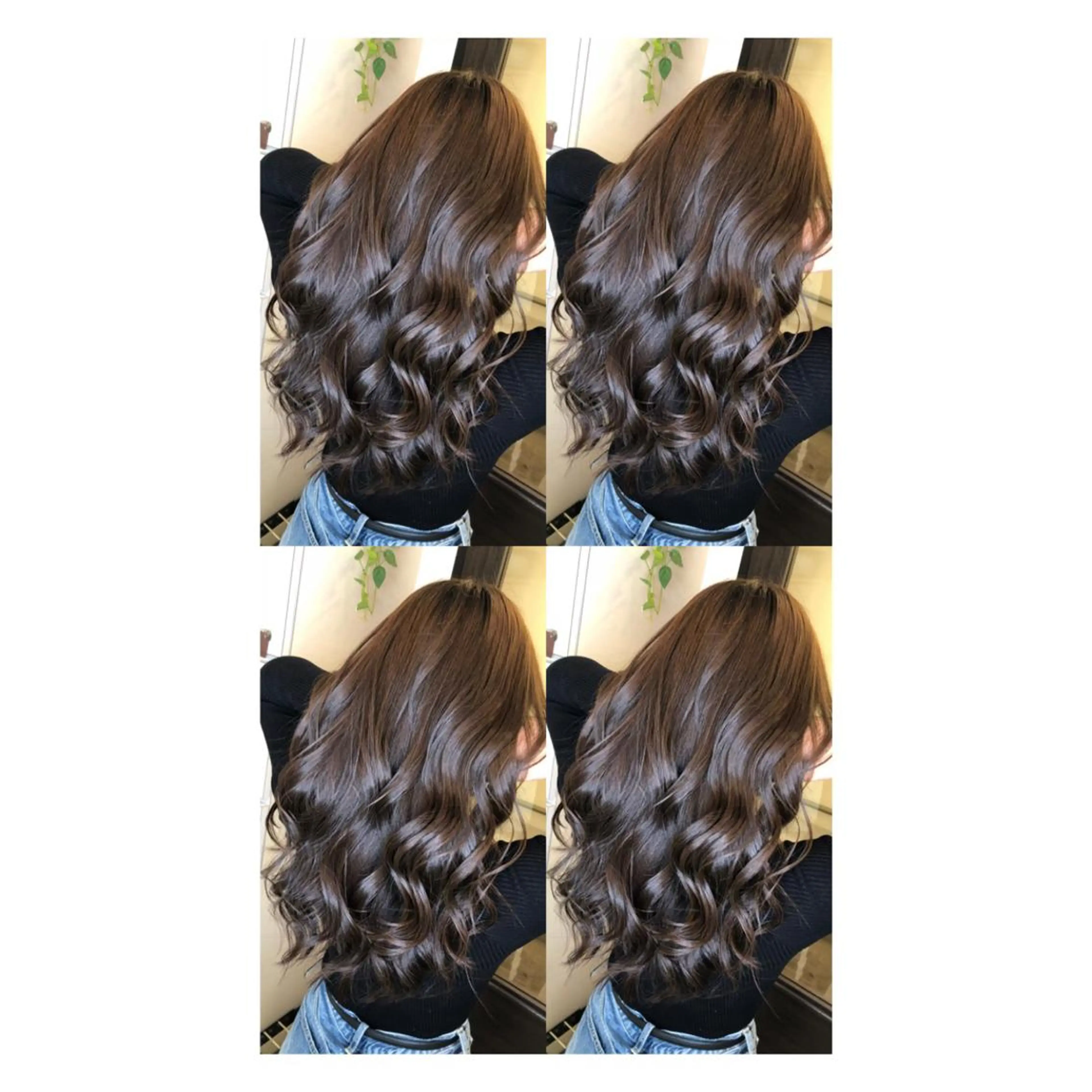 ロング カラー カット ヘアカラー トリートメント 店長✨レイヤー✖️ 髪質改善✖️韓国ヘアのヘアスタイル