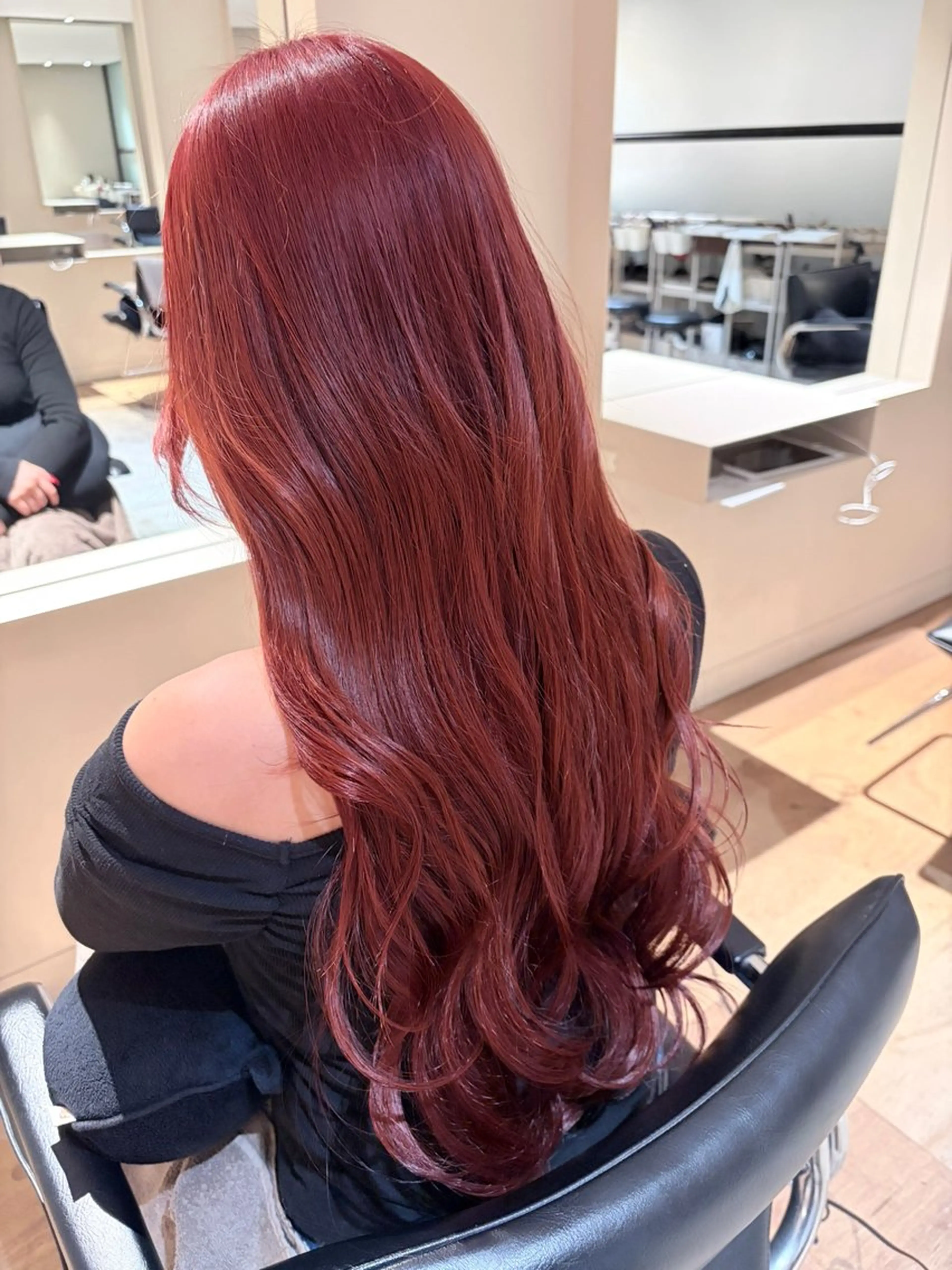 ロング カラー レイヤーカット Raykyoto烏丸 kahoのヘアスタイル