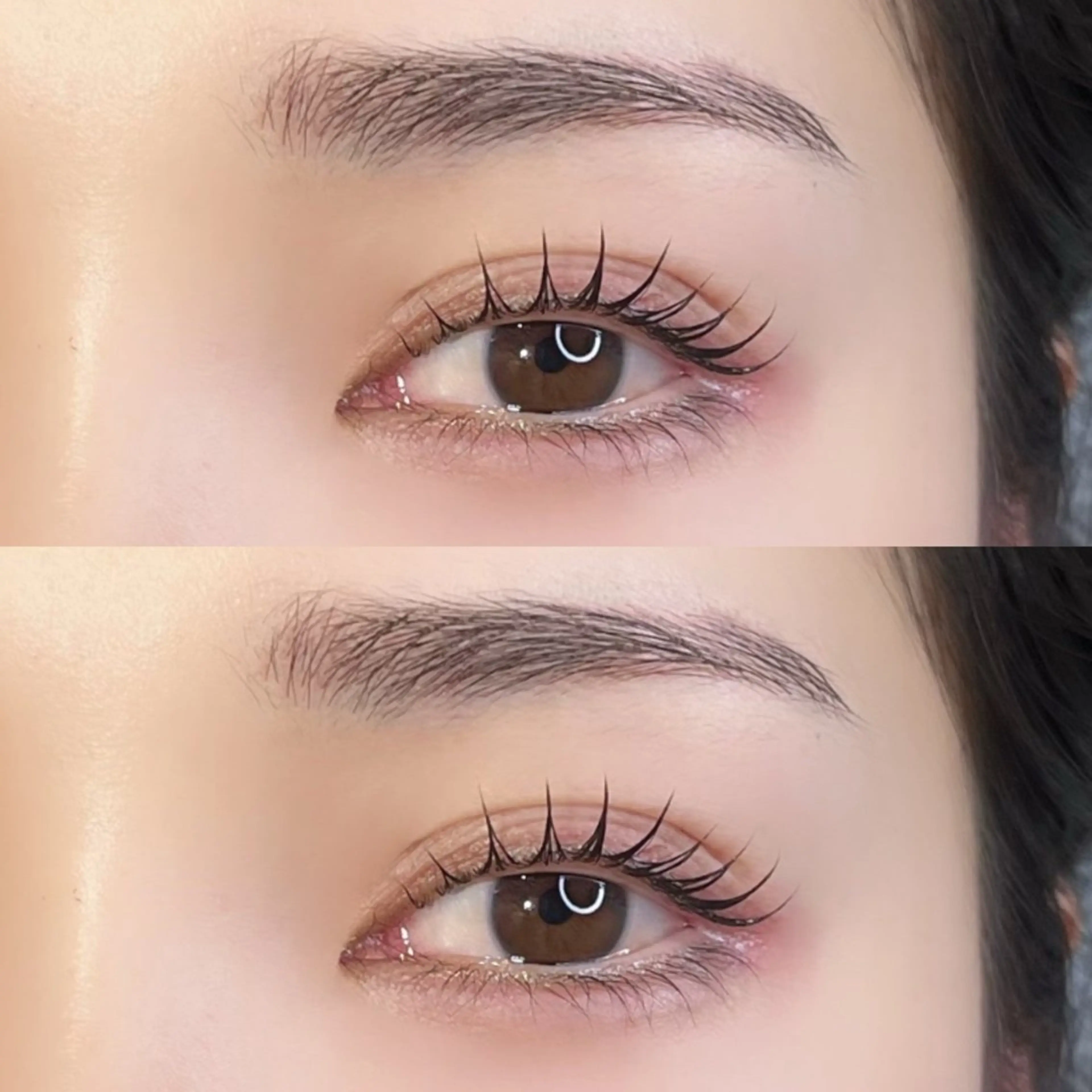 マツエク・マツパ マツパ Maison de Eye所属・CreBiA🤍 小栗ななかのマツエク・マツパデザイン