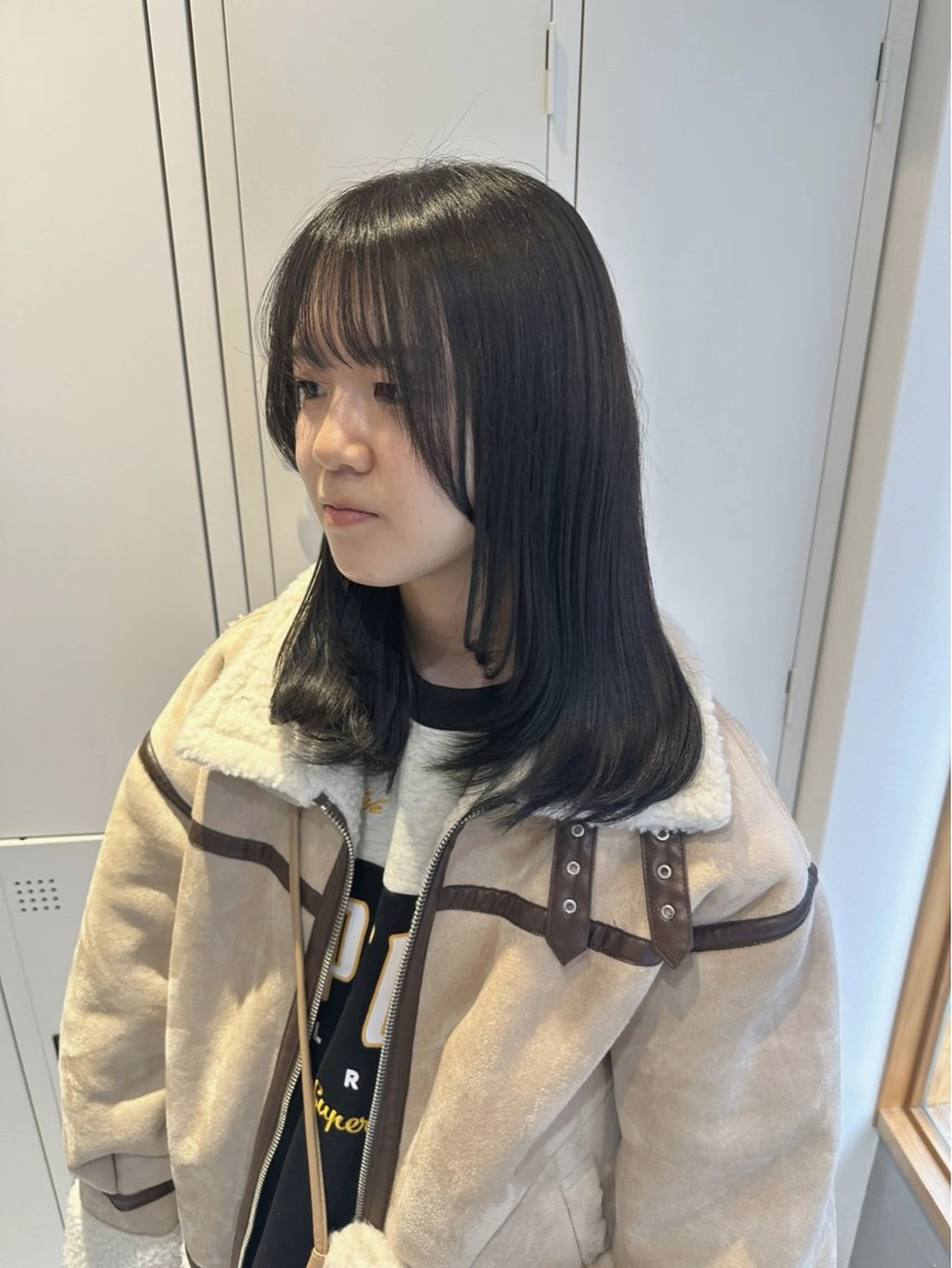 ミディアム newi京橋 【sachi】のヘアスタイル