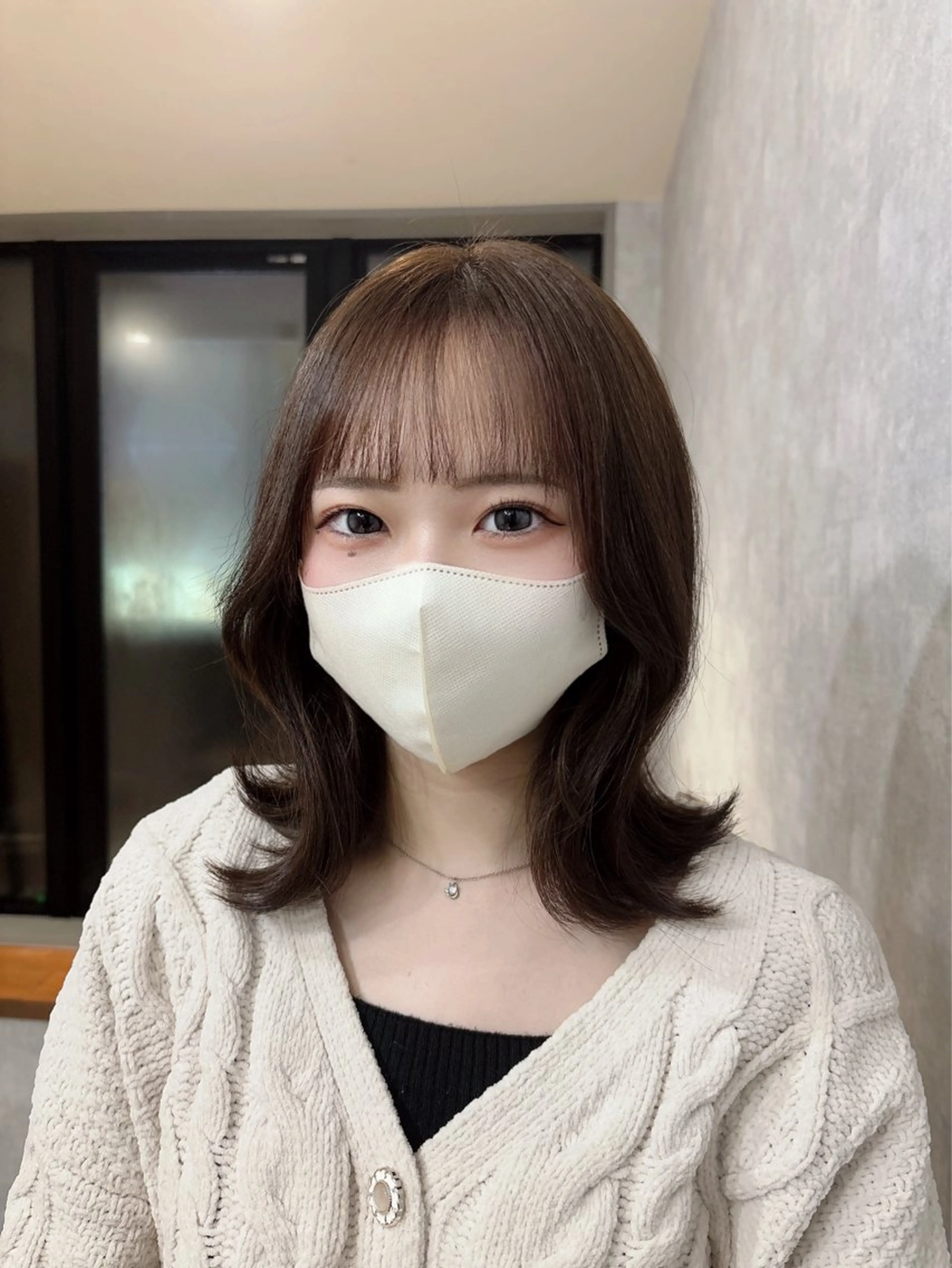 カラー La fith hair ray 札幌店所属・顔まわり/W カラー/リョウのヘアスタイル