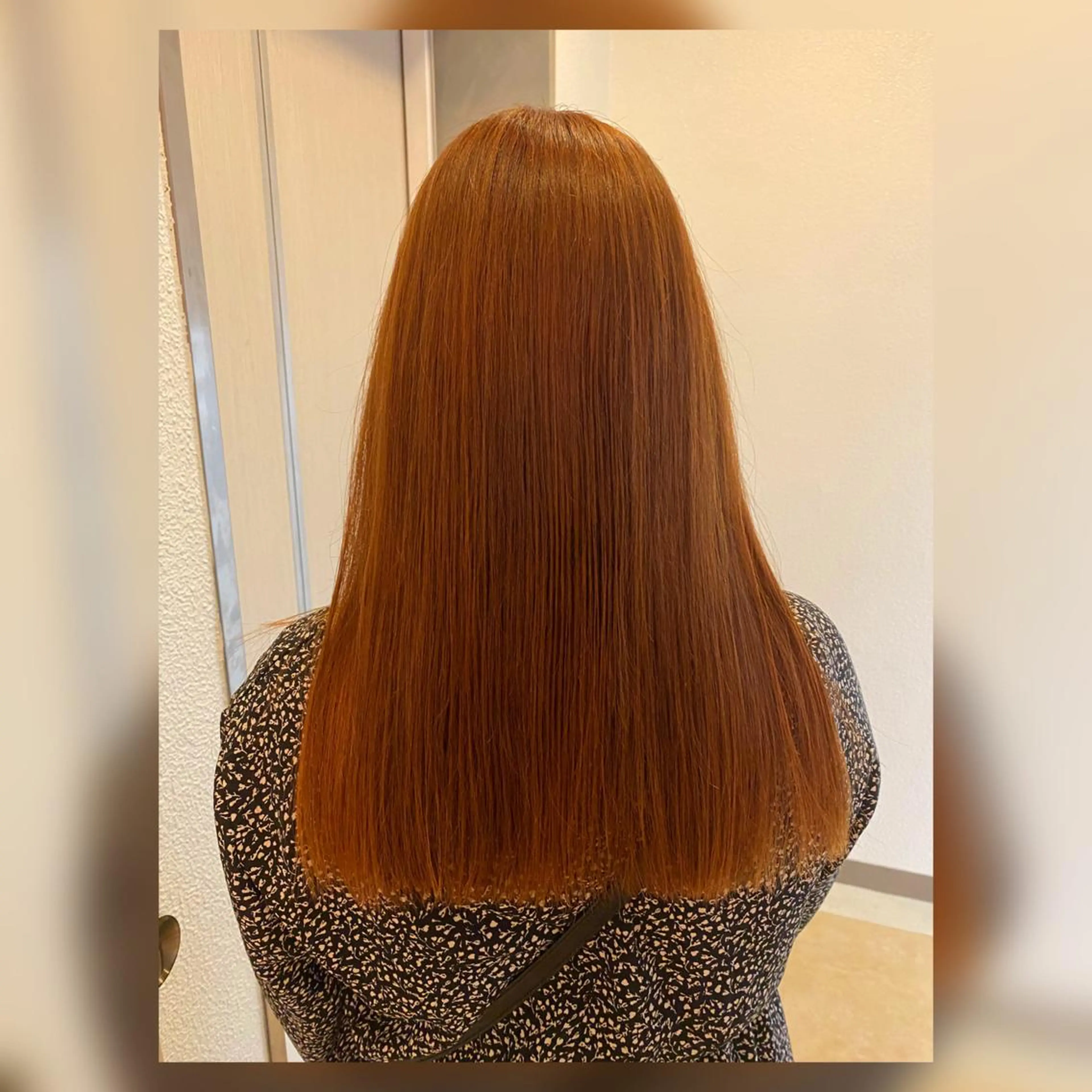 ロング カラー オレンジ ロング 韓国風&髪質改善特化 ✂️MISAKI✂️のヘアスタイル