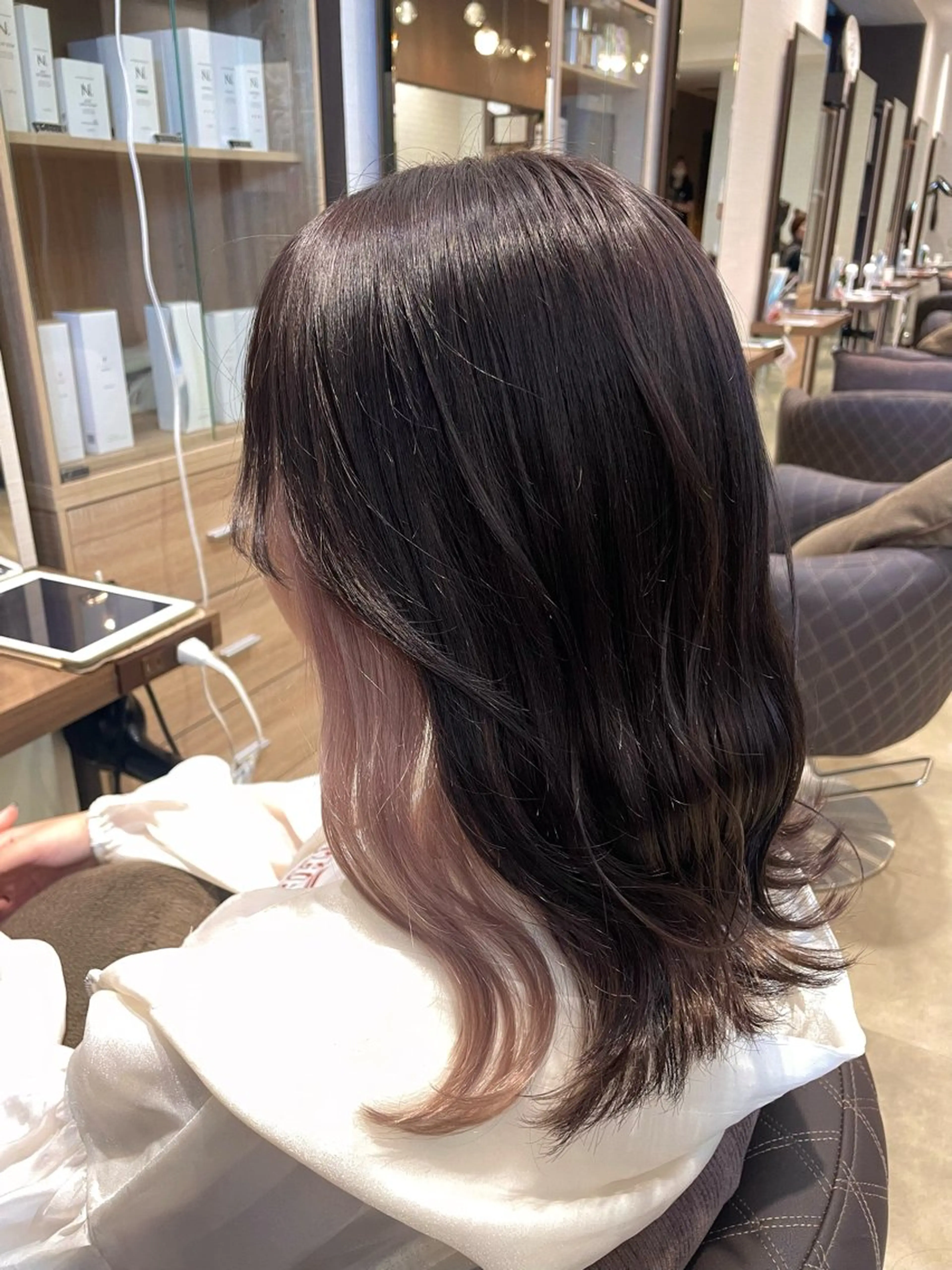ミディアム ヘアカラー トリートメント 緑川 佳薫のヘアスタイル