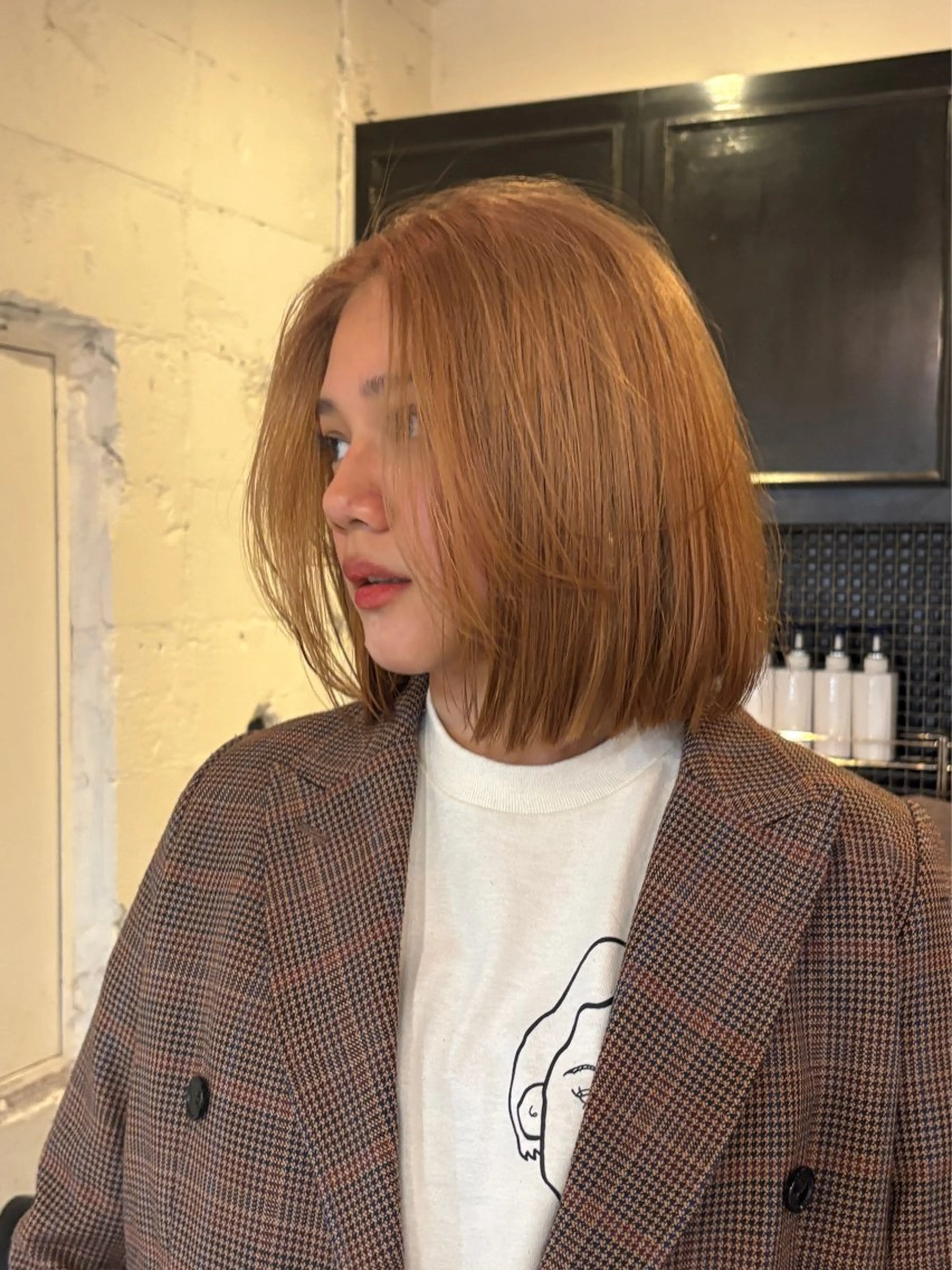 ミディアム カット トリートメント レディースカット🎀 NANAHAのヘアスタイル