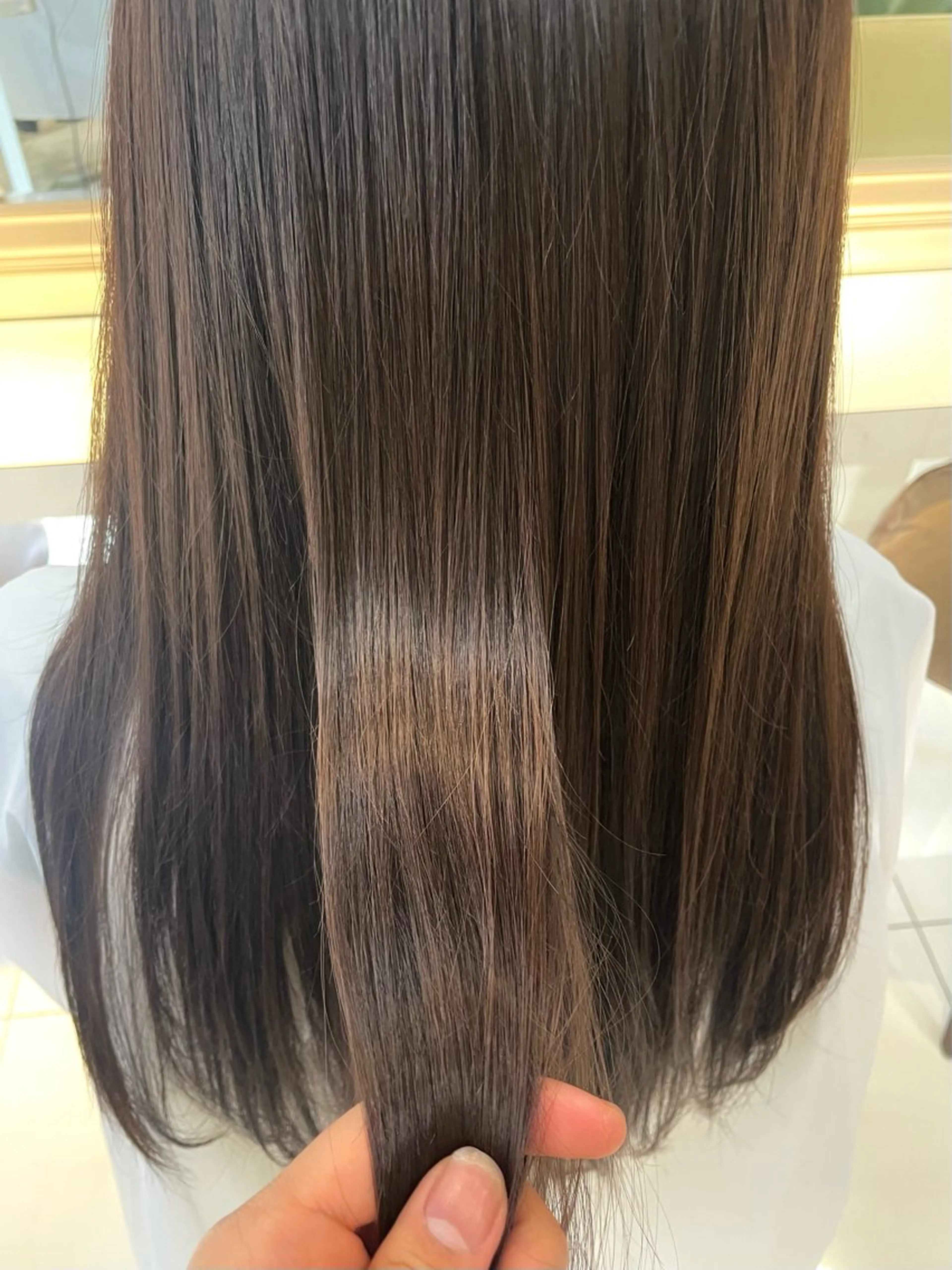 ロング ちぐさ/暖色/ ワンカラー🤍のヘアスタイル