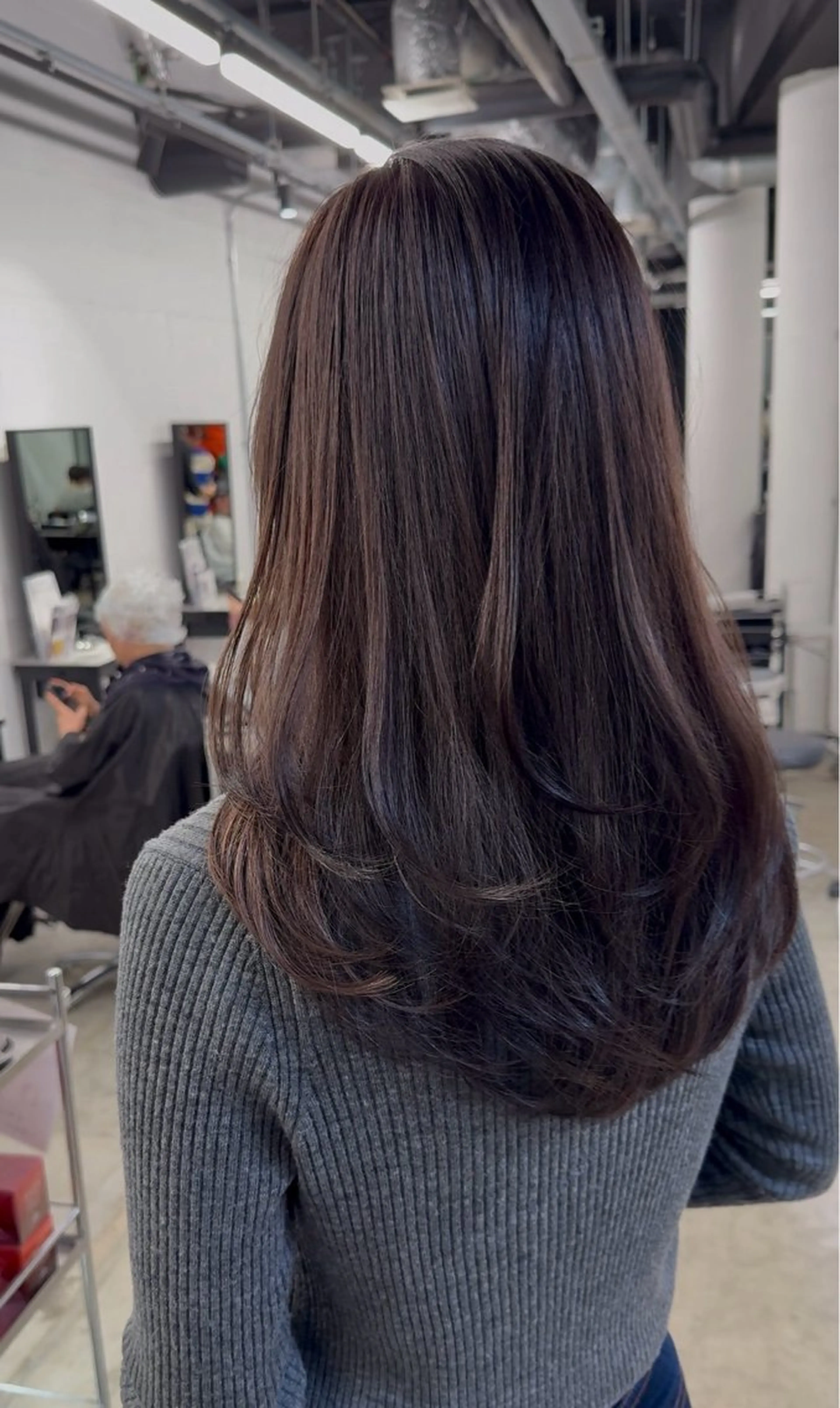 セミロング カラー カット トリートメント Pia hair Design Yakuin所属・松尾太樹 【pia】福岡美容室のヘアスタイル