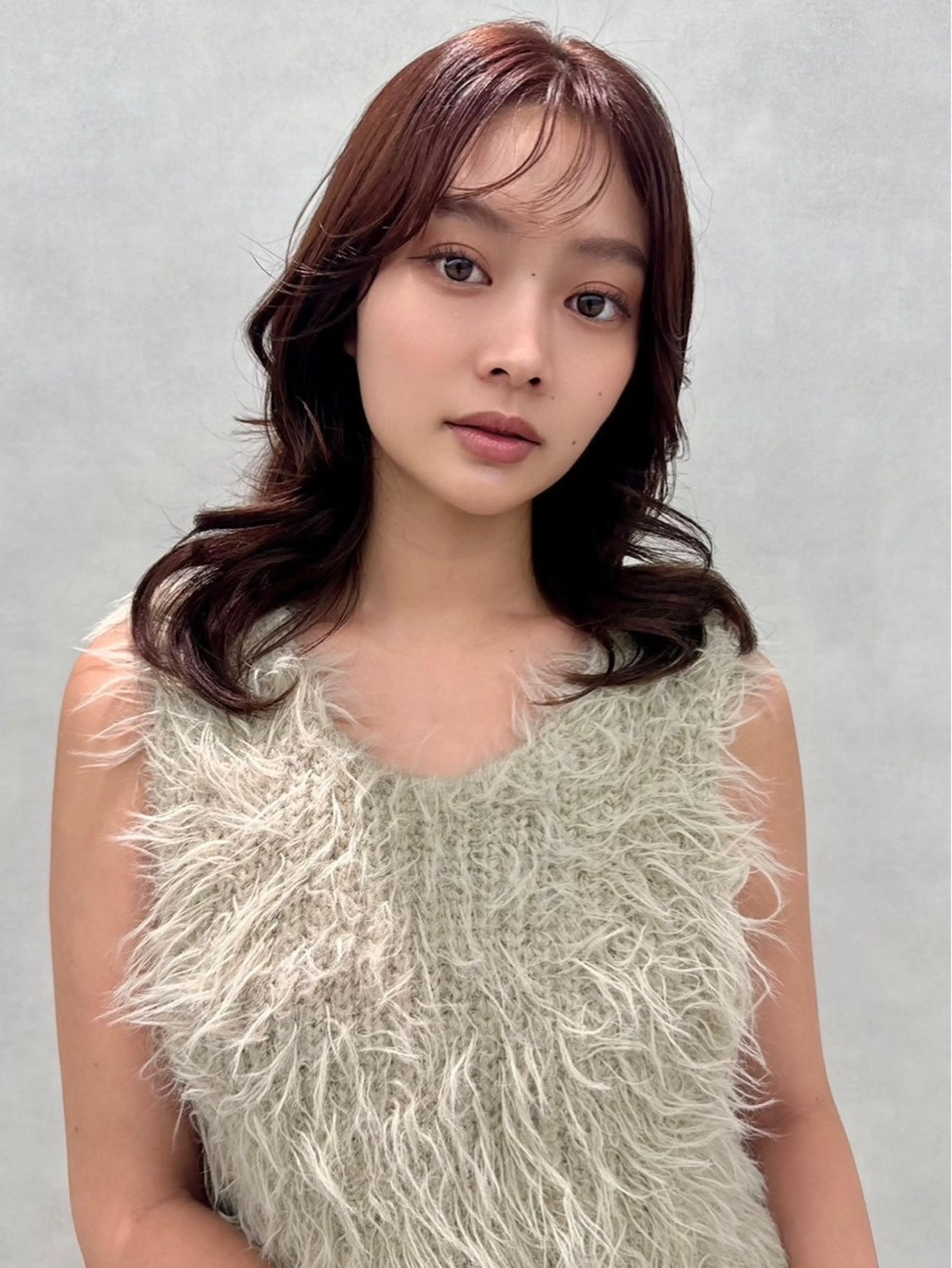 セミロング カラー ✨艶髪✨ 可西 凜々子のヘアスタイル