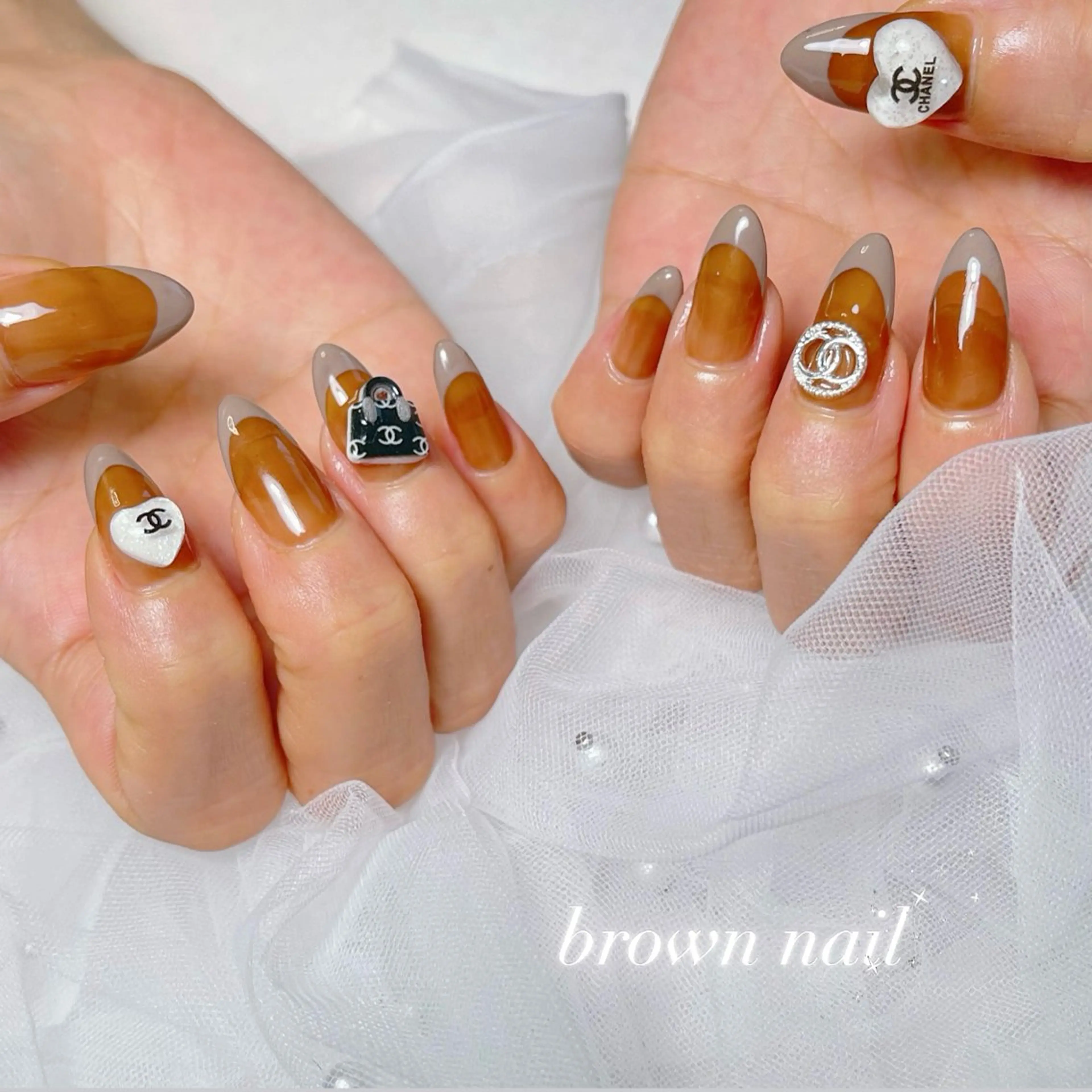 ネイル アートネイル 長さ出し ジェルネイル 韓国ネイル 持ち込み ハンドネイル RE SALONのネイルデザイン