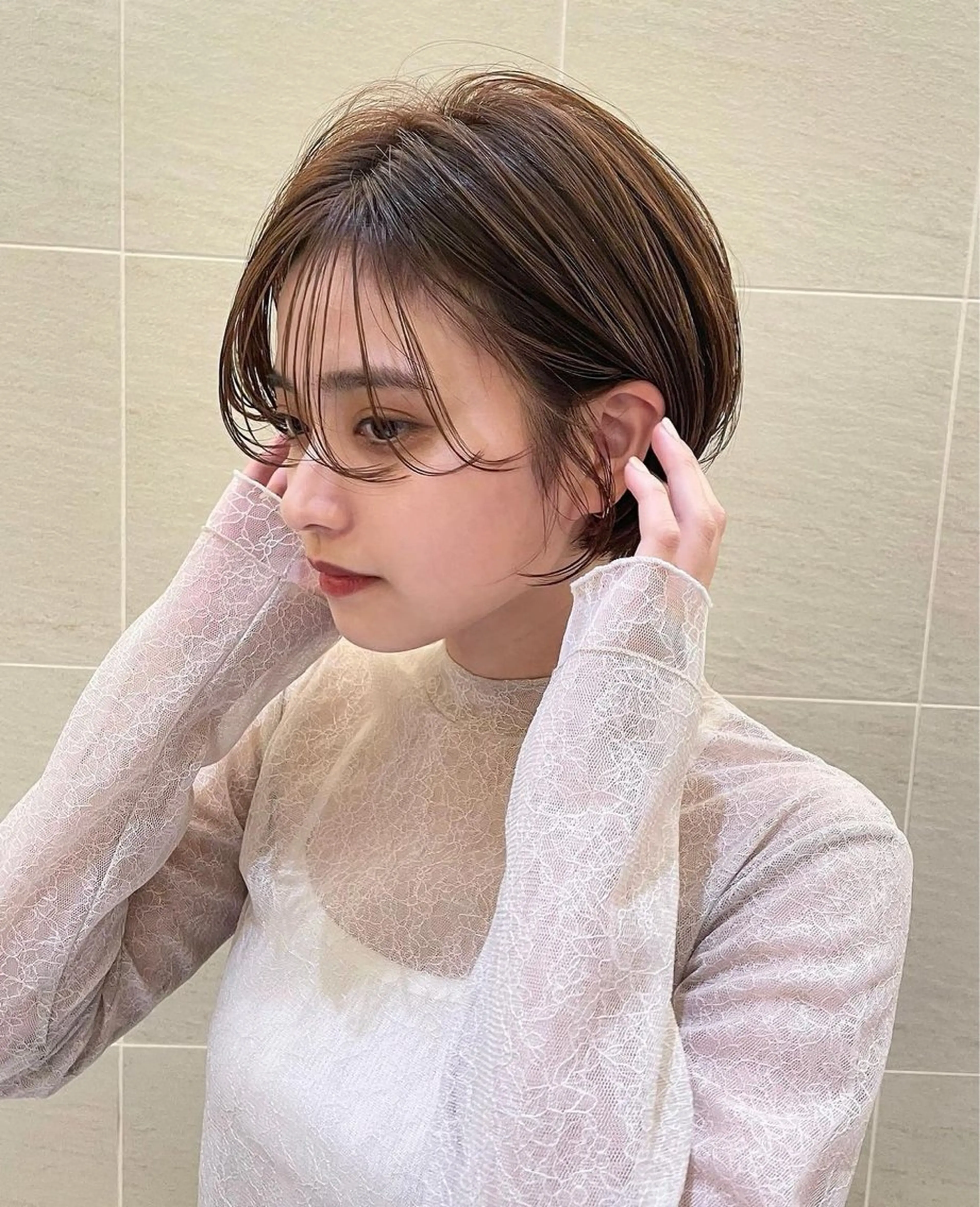 ショート peek-a-boo所属・勝野 裕憲のヘアスタイル