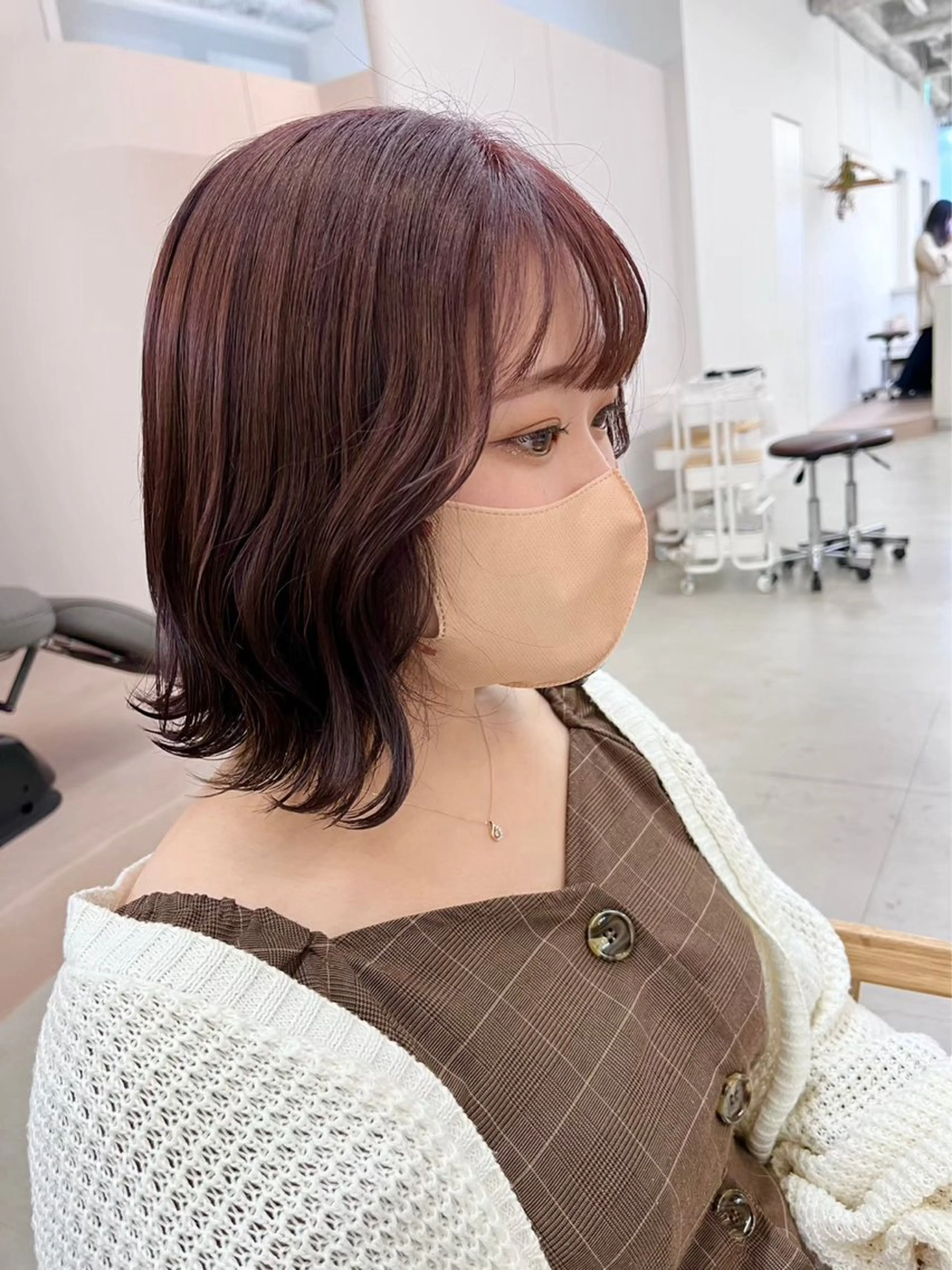 🌷花屋併設🌷 岡本明日実のヘアスタイル