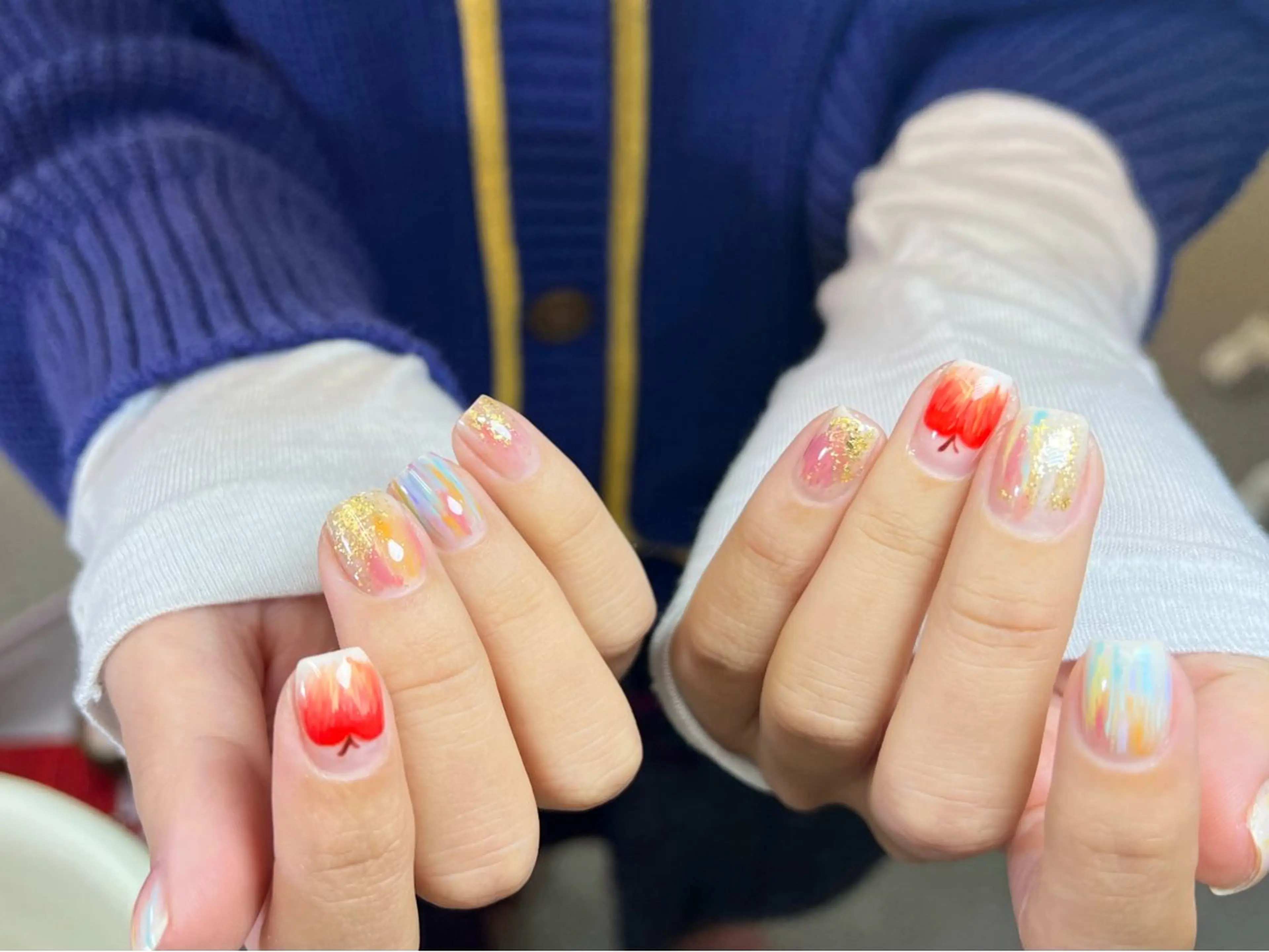ネイル フレンチネイル ジェルネイル 持ち込み オフィスネイル ワンカラーネイル ハンドネイル ハンドケア PIPPY NAILSのネイルデザイン