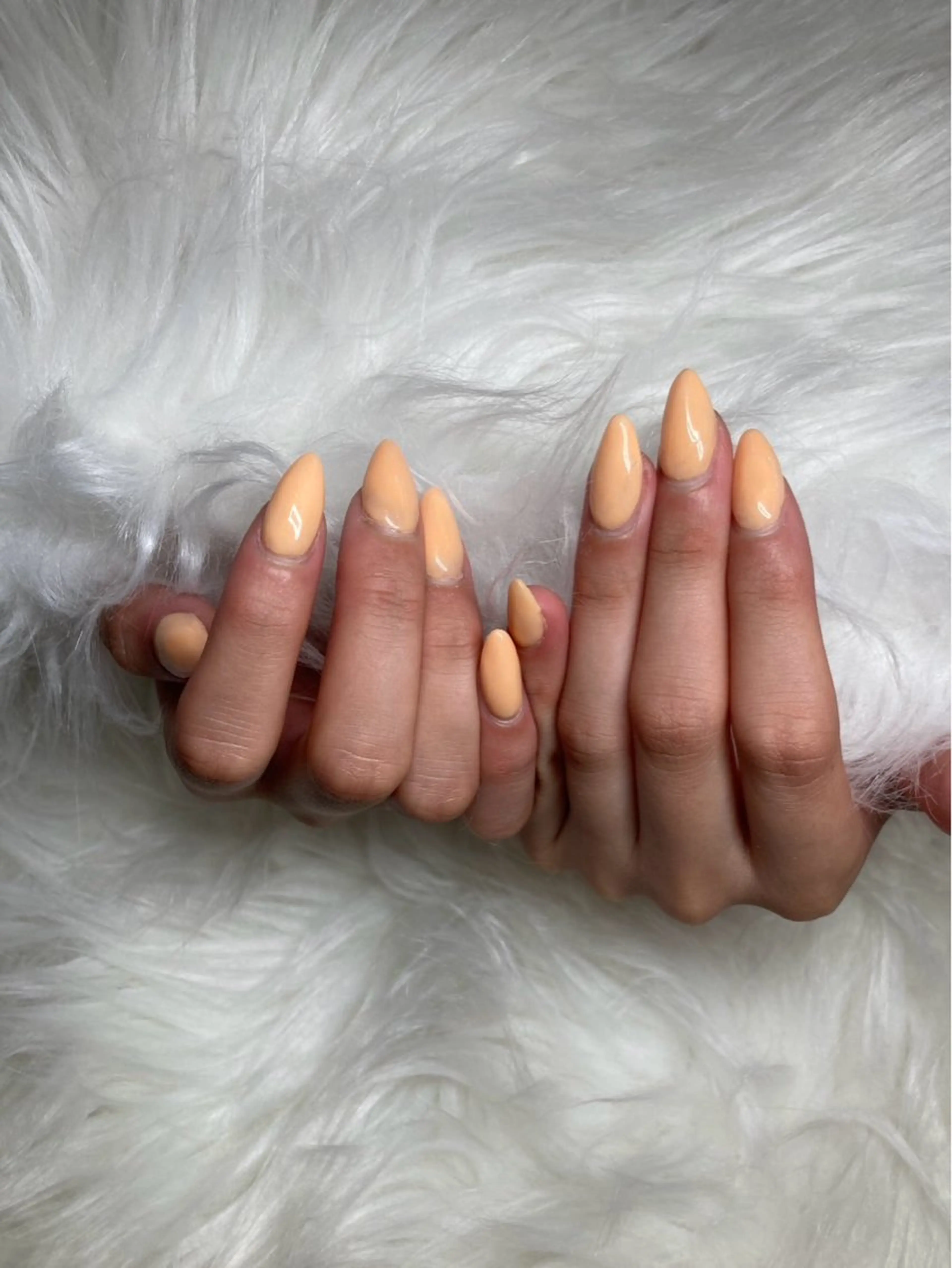 ネイル ワンカラーネイル スカルプネイル ハンドネイル ꕤ︎︎牧野 麻衣ꕤ︎︎のネイルデザイン