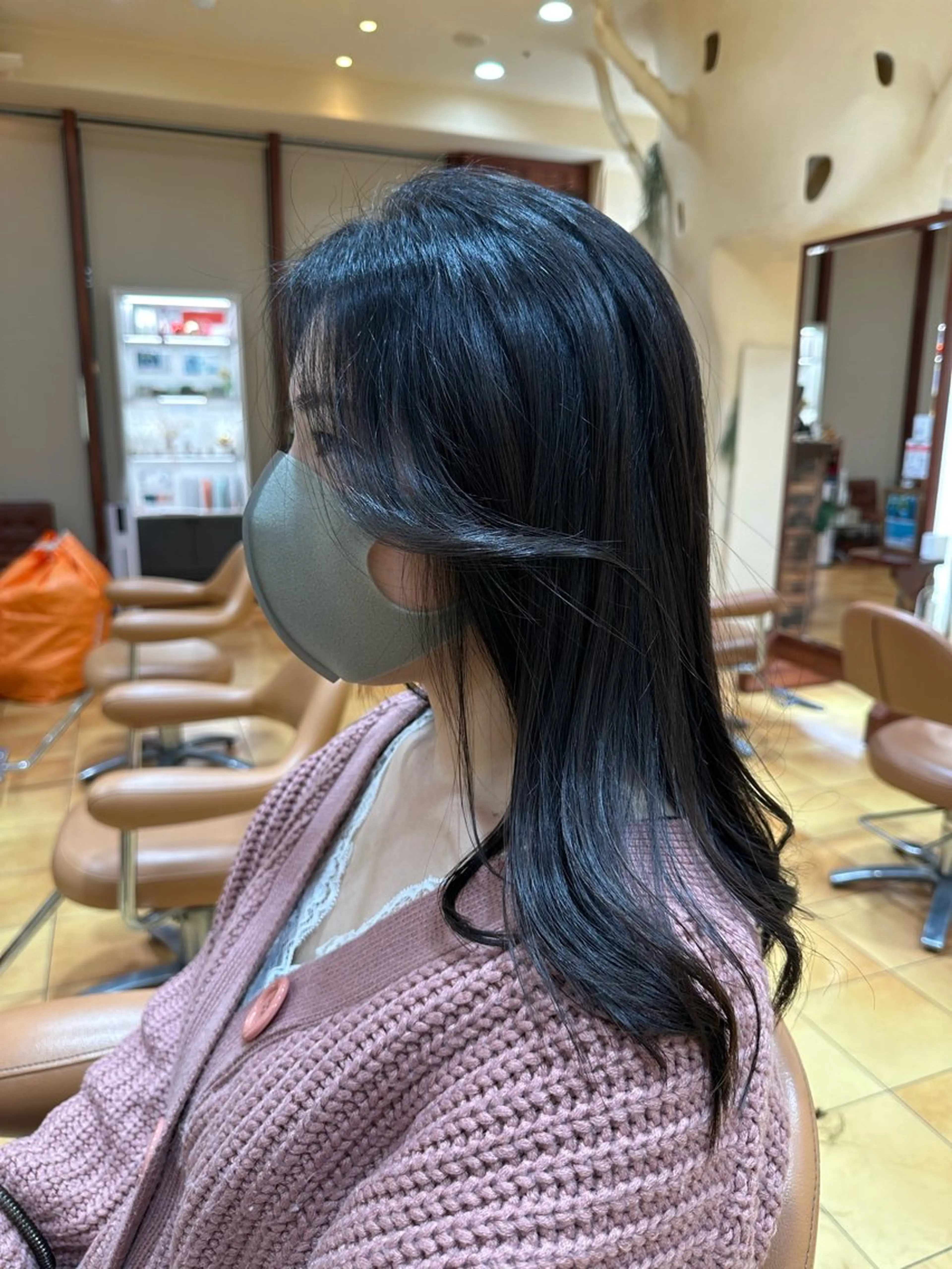 ロング 小顔ボブ/お悩み解決 /ボブパーマ/とういのヘアスタイル