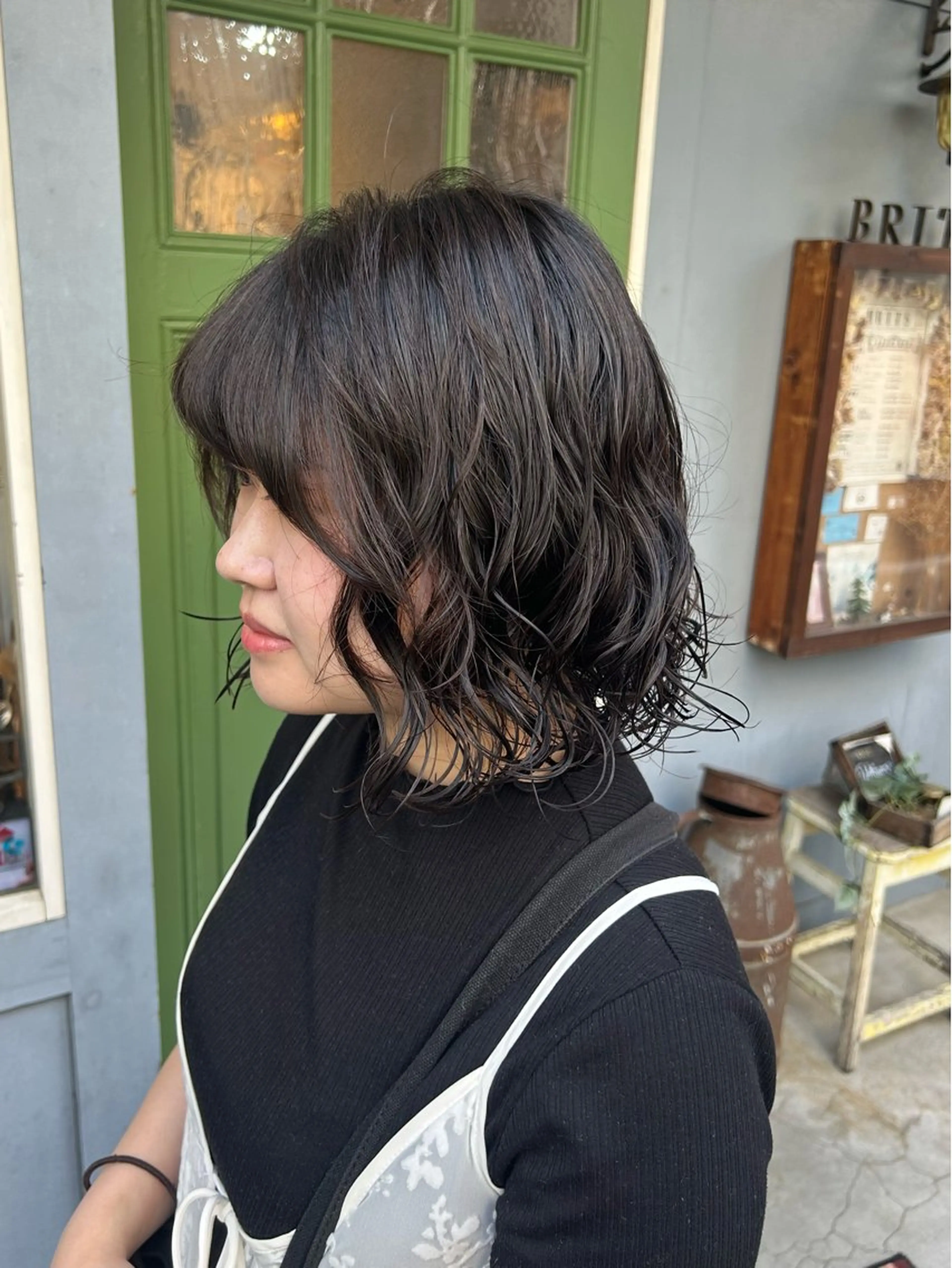 ショート パーマ カット パーマ ヘッドスパ 清水千優/パーマ/透 明感カラー/メンズのヘアスタイル