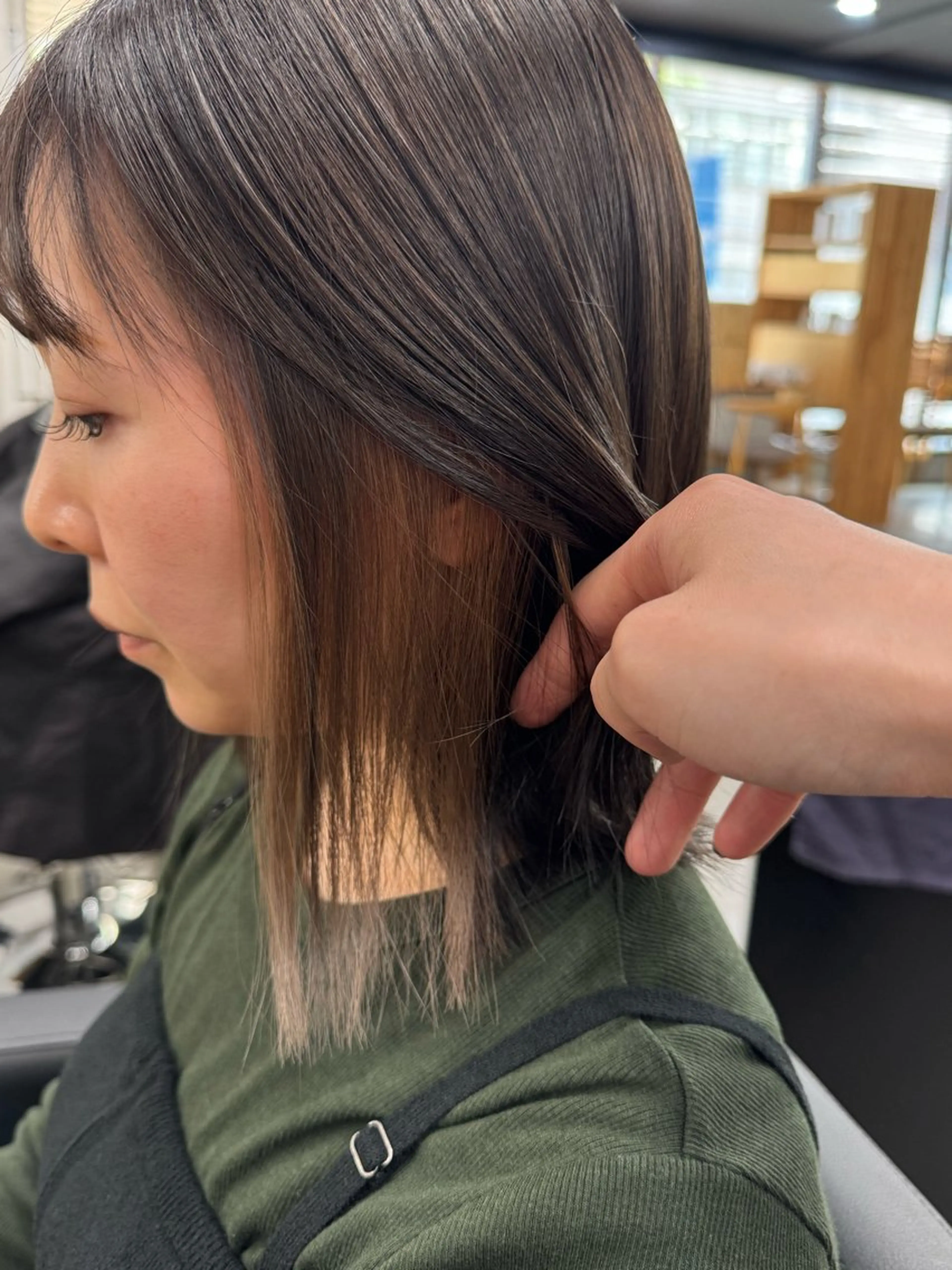 ショート カット ヘアカラー トリートメント アキト/ メンズ/透明感暗髪のヘアスタイル