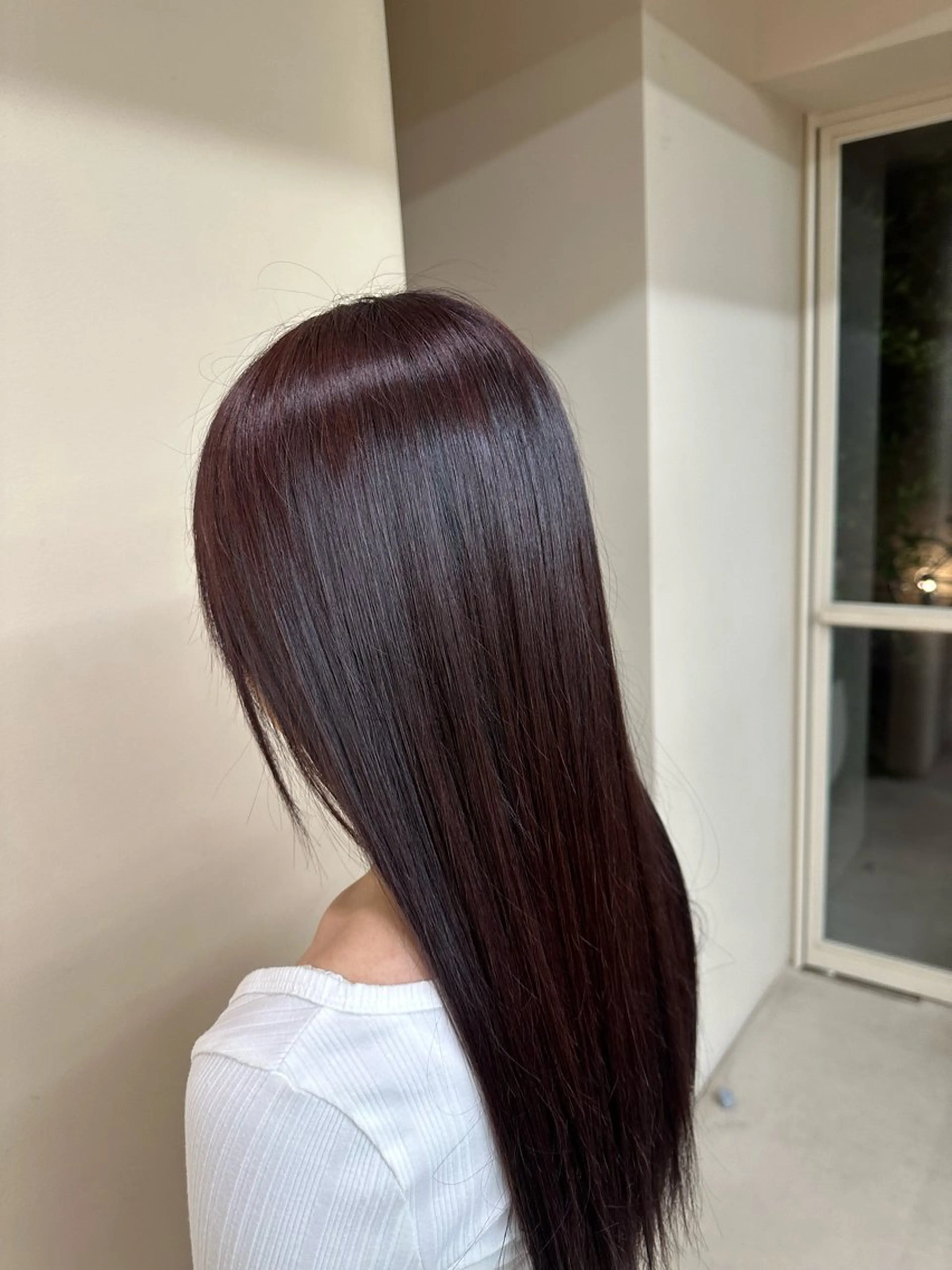 セミロング hair make ONE007　辻堂所属・北條 雅樹のヘアスタイル