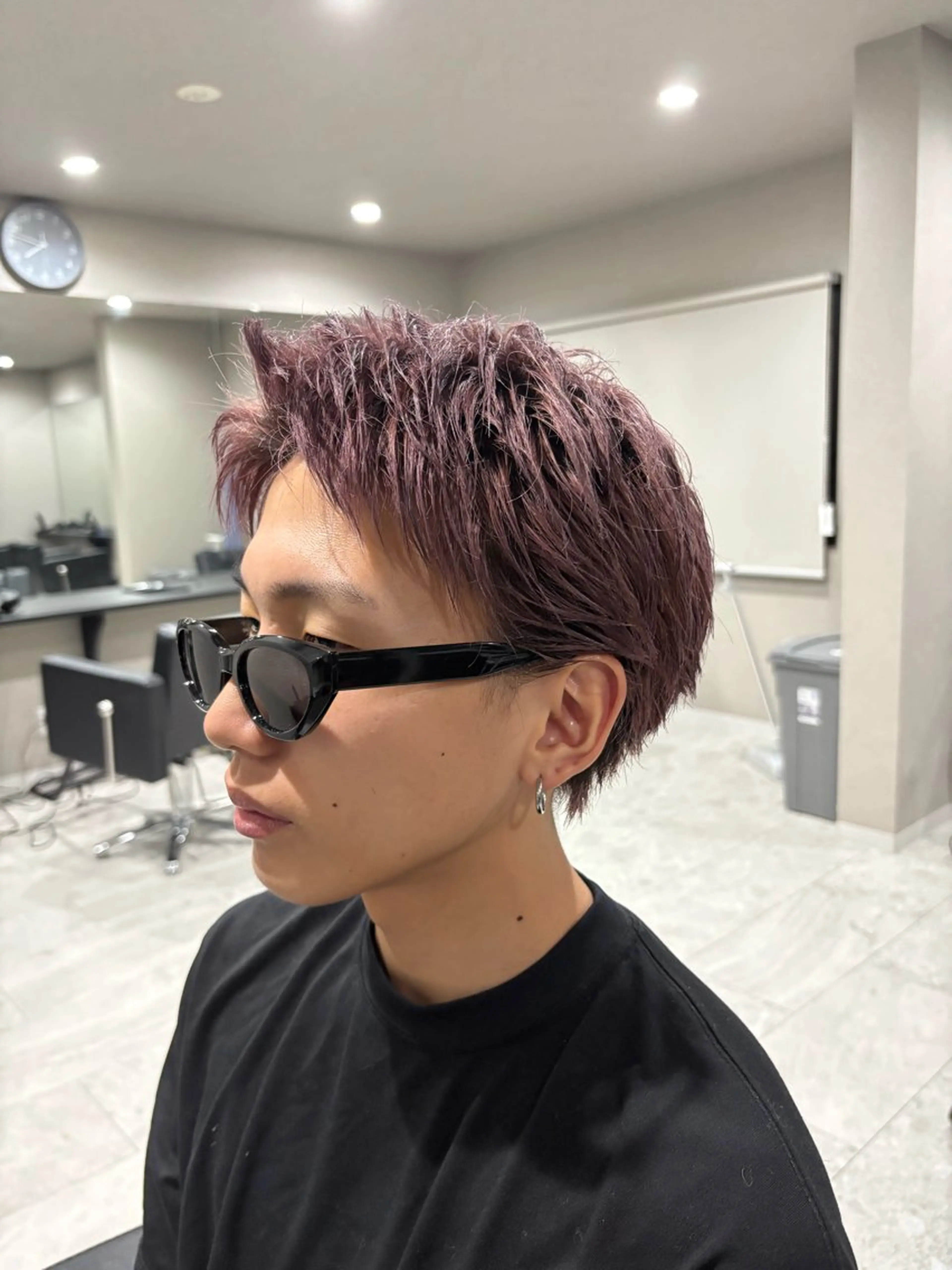 men's hairダブルカラー(ブリーチ＋オンカラー)の写真