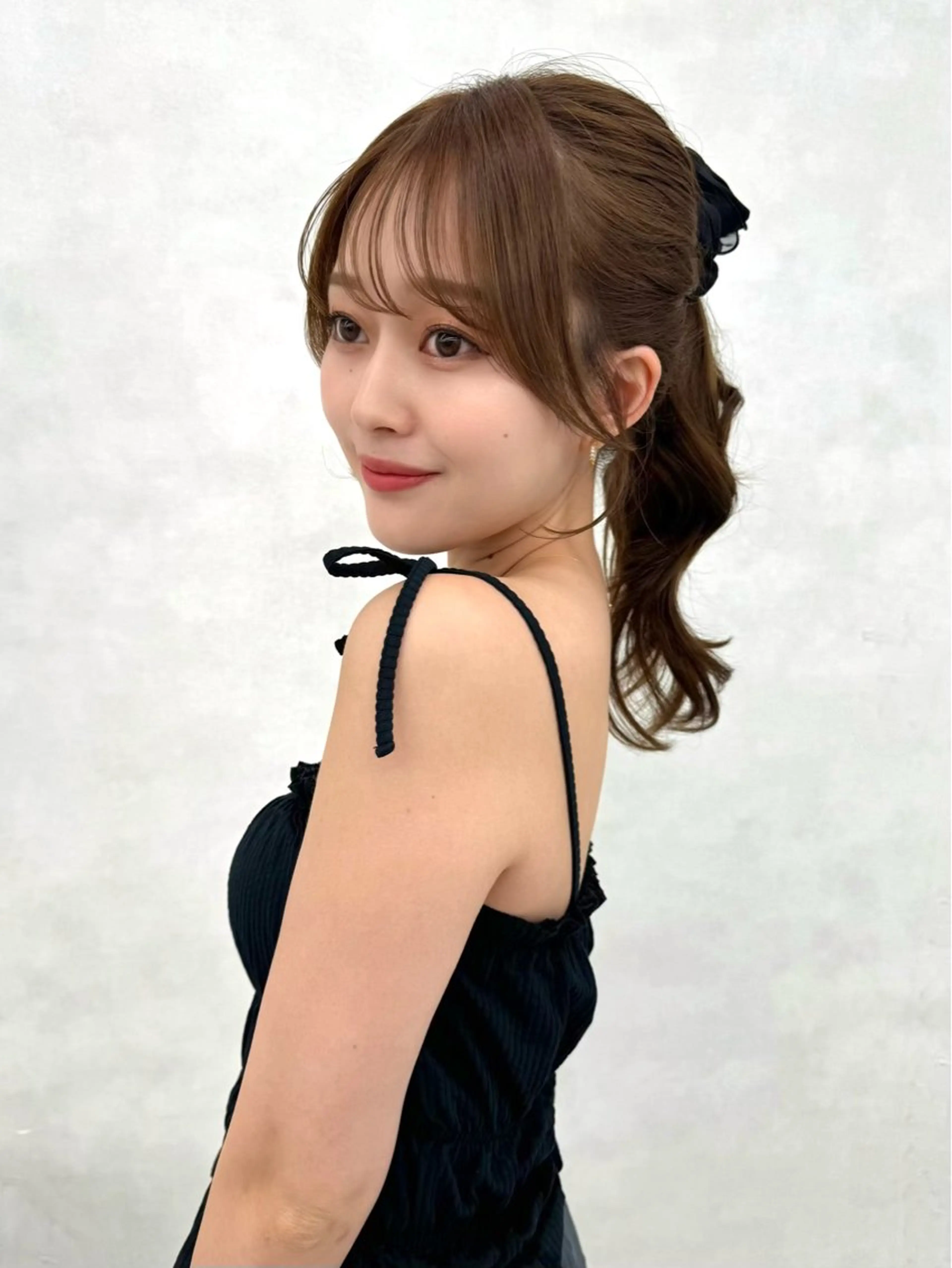 セミロング 顔周り🇰🇷韓国 レイヤー/いづみ💞のヘアスタイル