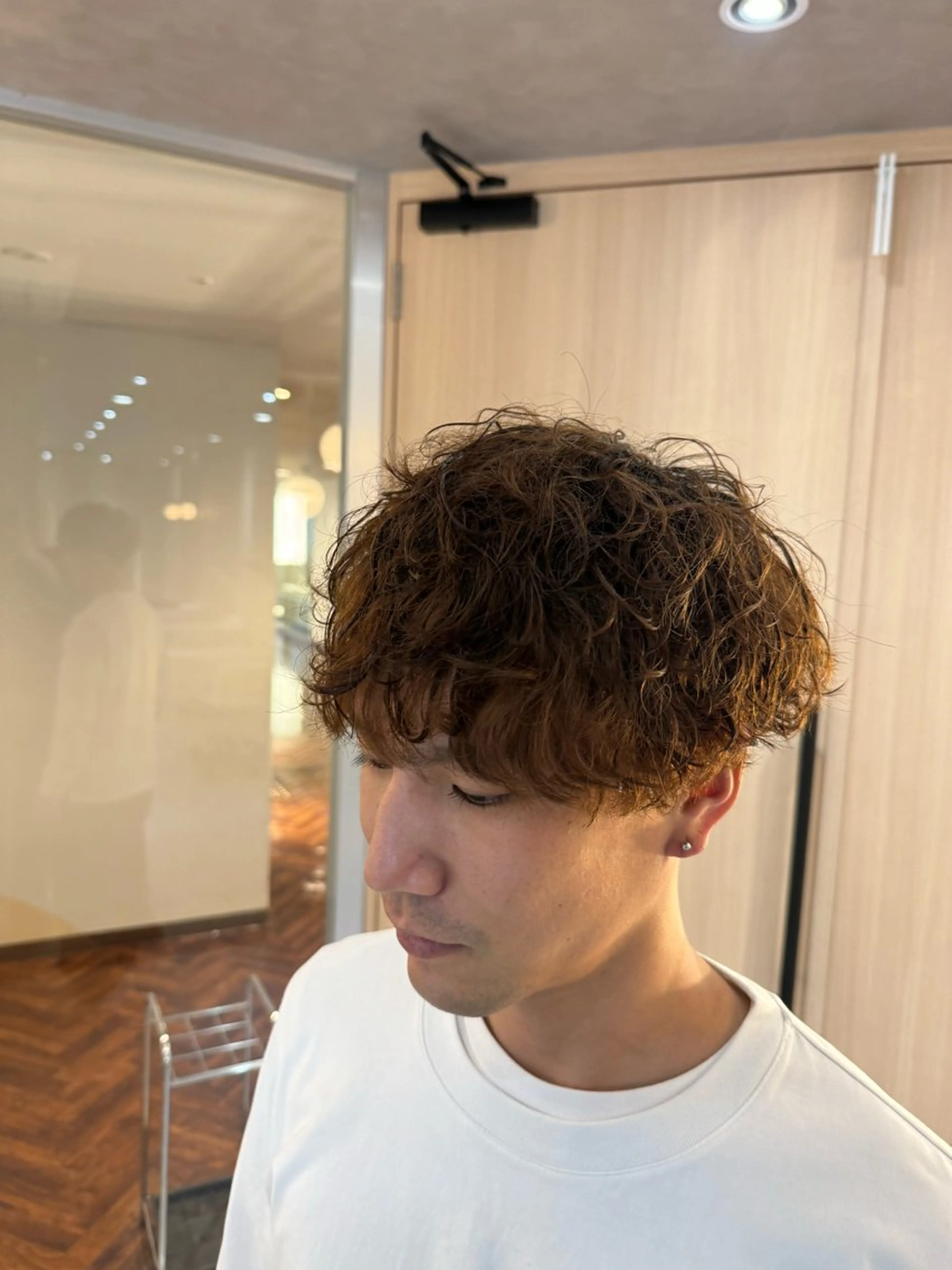 ミディアム Tink　天神店所属・今村賢治/メンズ/ レイヤー✨艶カラーのヘアスタイル