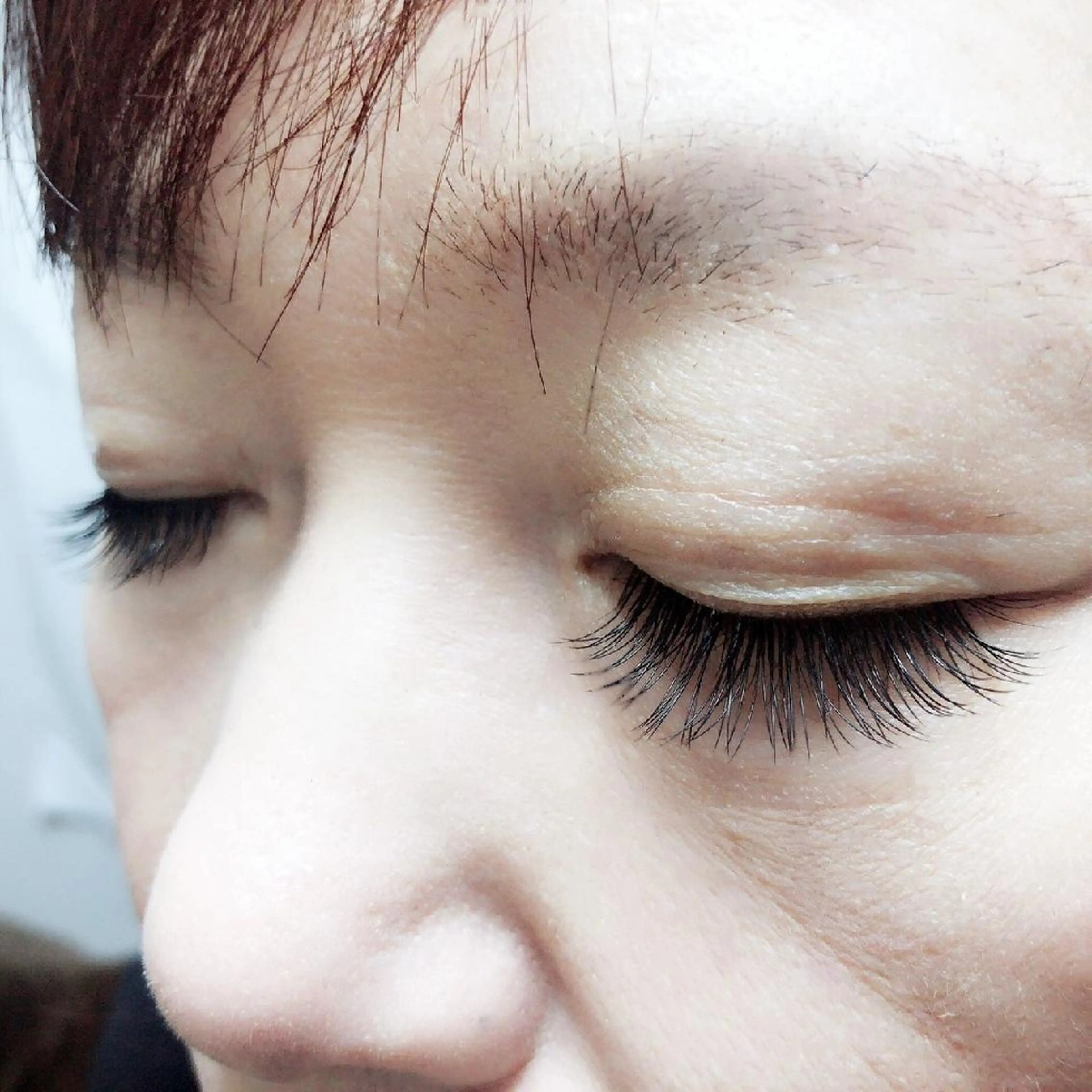 マツエク・マツパ 付け放題 キュート フラットラッシュ ナチュラル セーブル 吉岡 ゆうなのマツエク・マツパデザイン