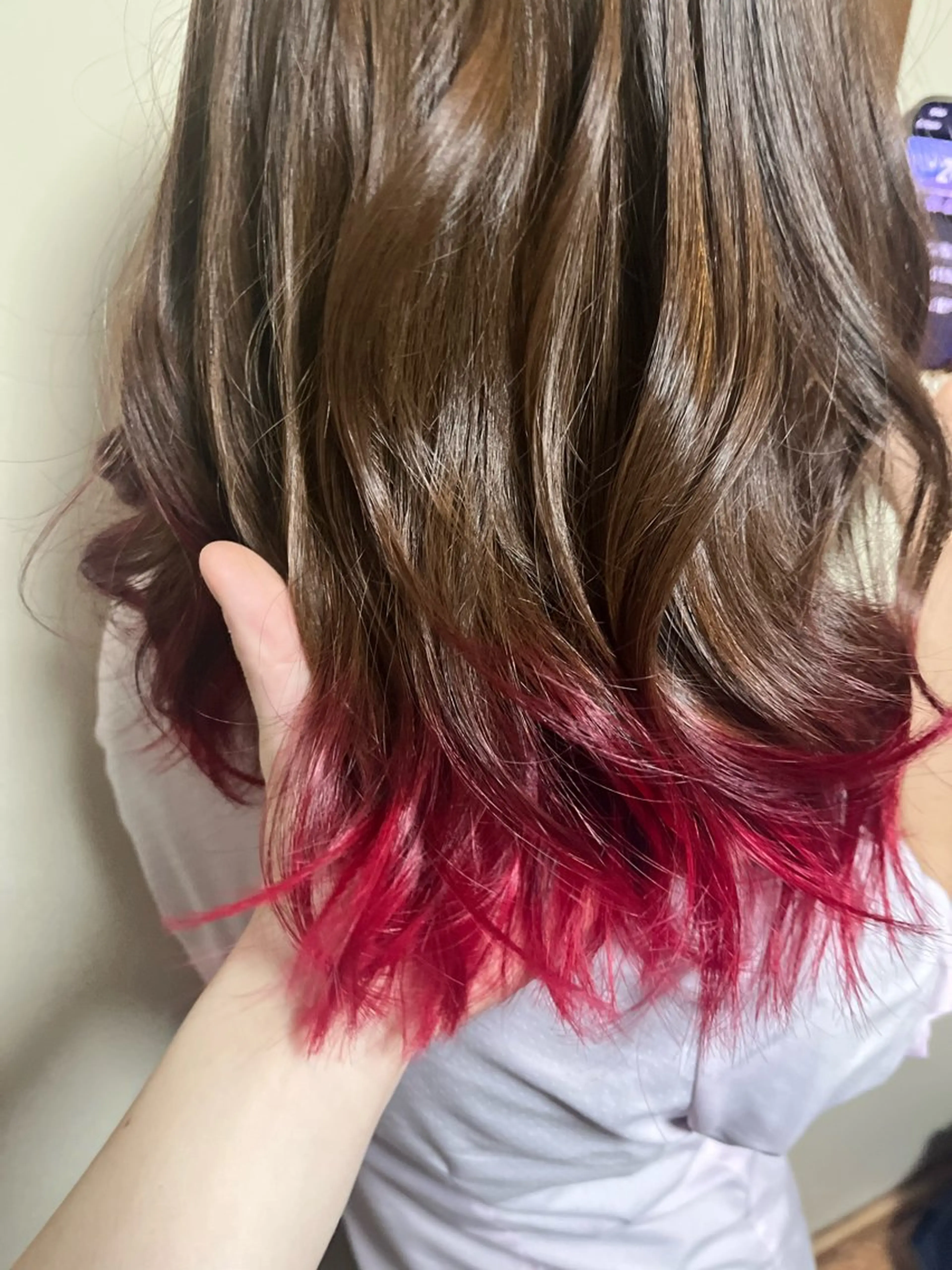 ショート カラー ブリーチ レッドカラー ブリーチカラー✨ じょあ☆のヘアスタイル