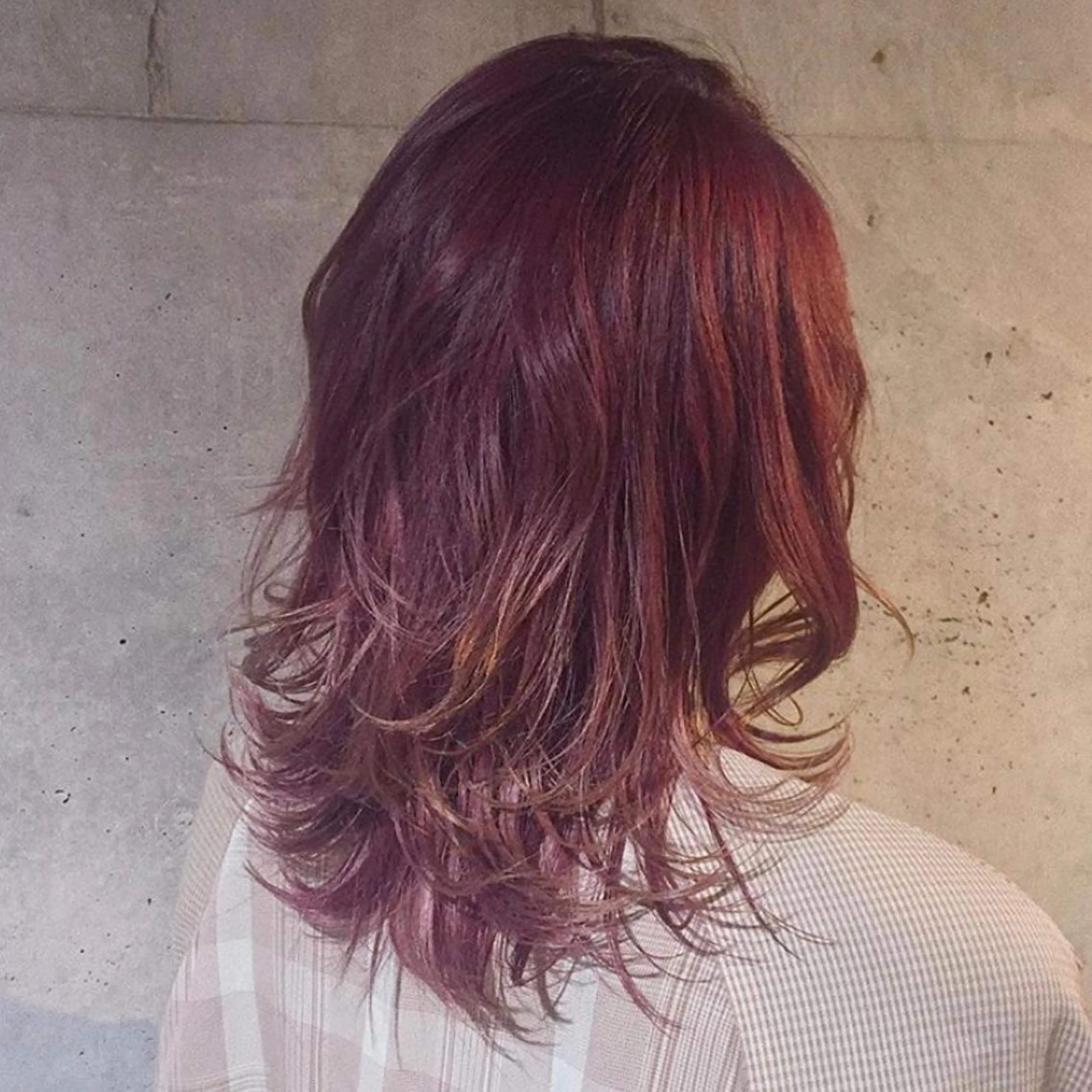 セミロング カラー 韓国/アイドルヘア 🎀みづきのヘアスタイル