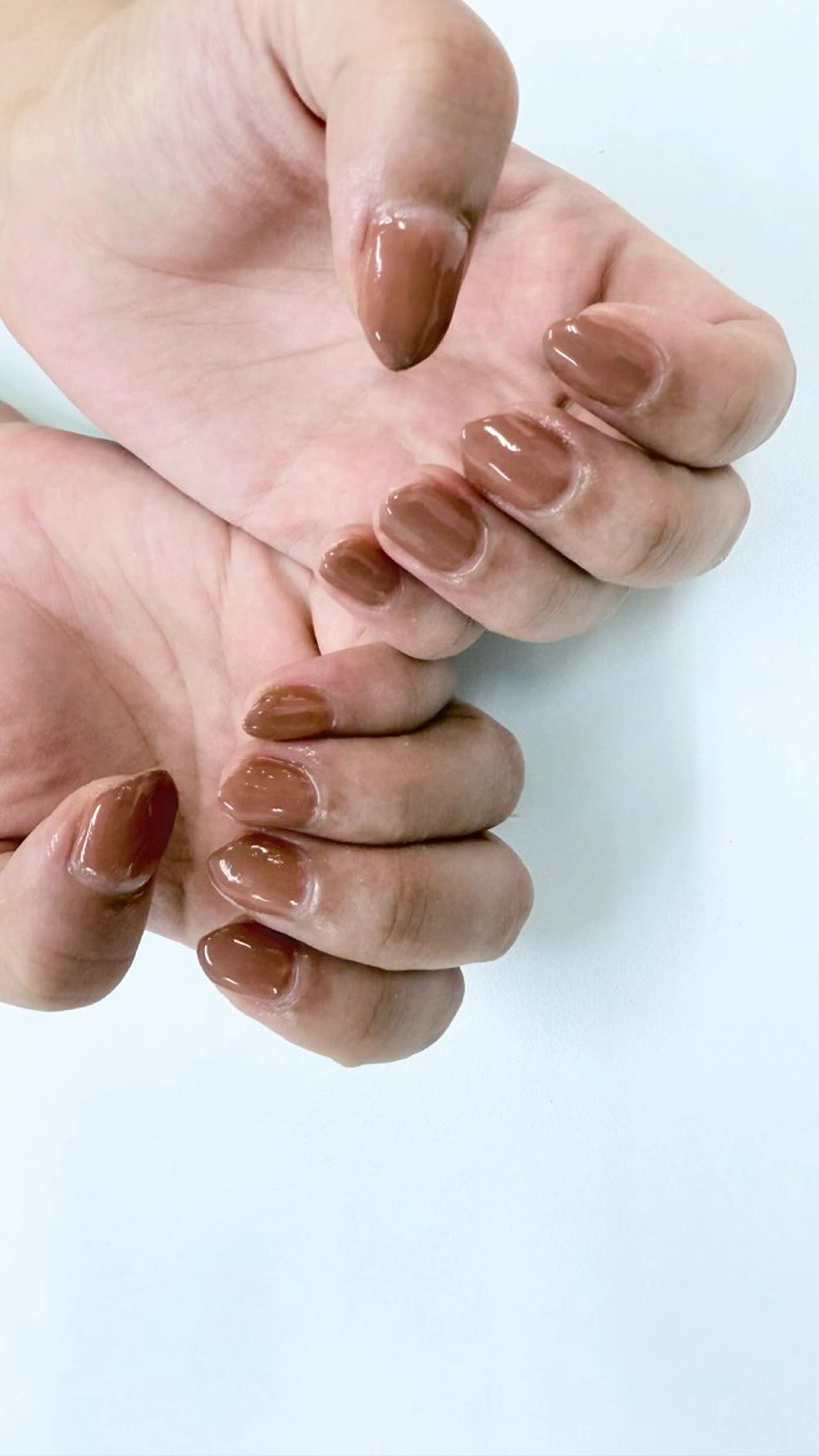 ネイル ブラウン BellTree,J【ベルトリージェイ】所属・ベルトリー ジェイのネイルデザイン