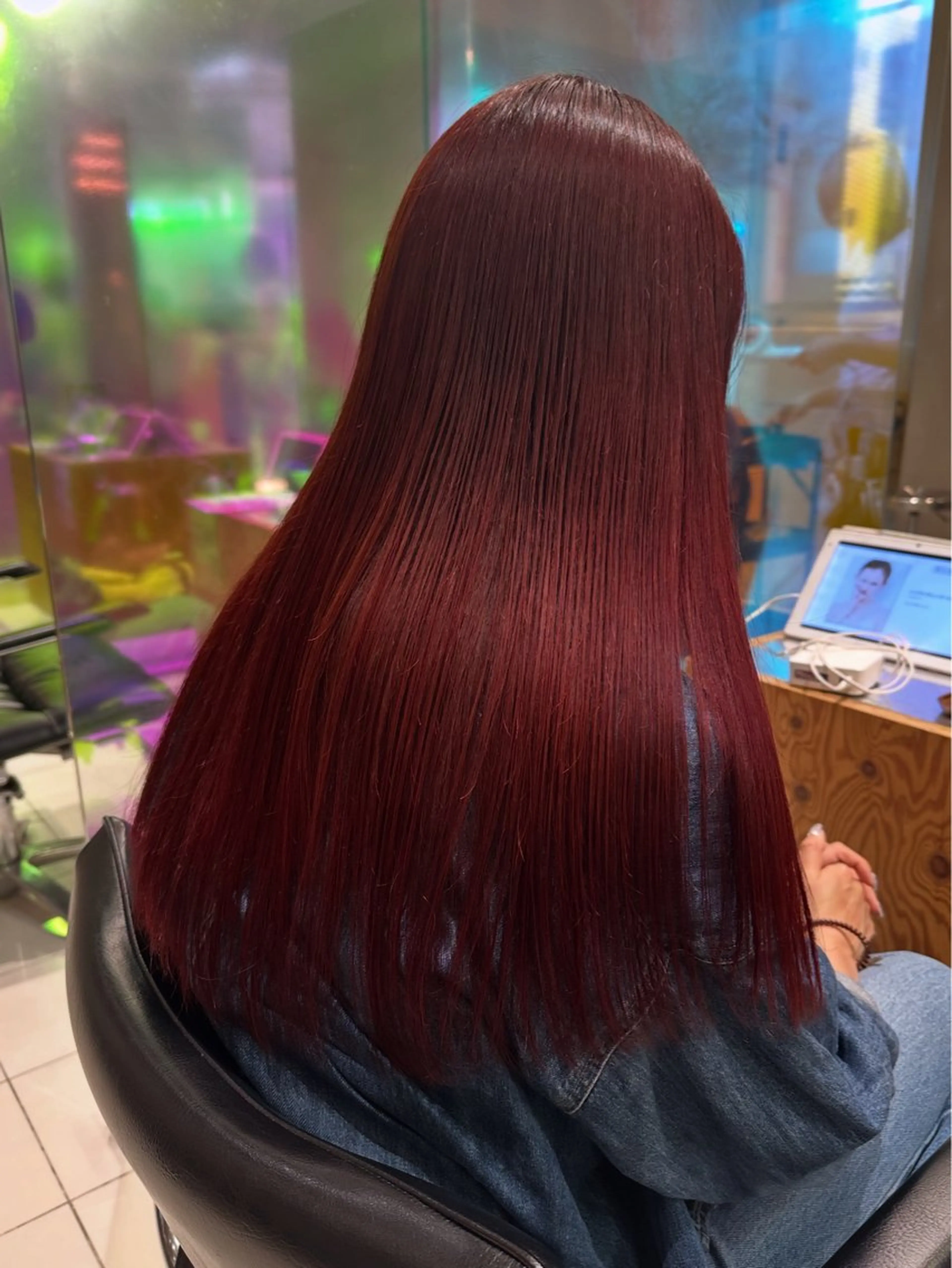 🪡カット＋ワンカラー＋ハホニコトリートメント🪡の写真