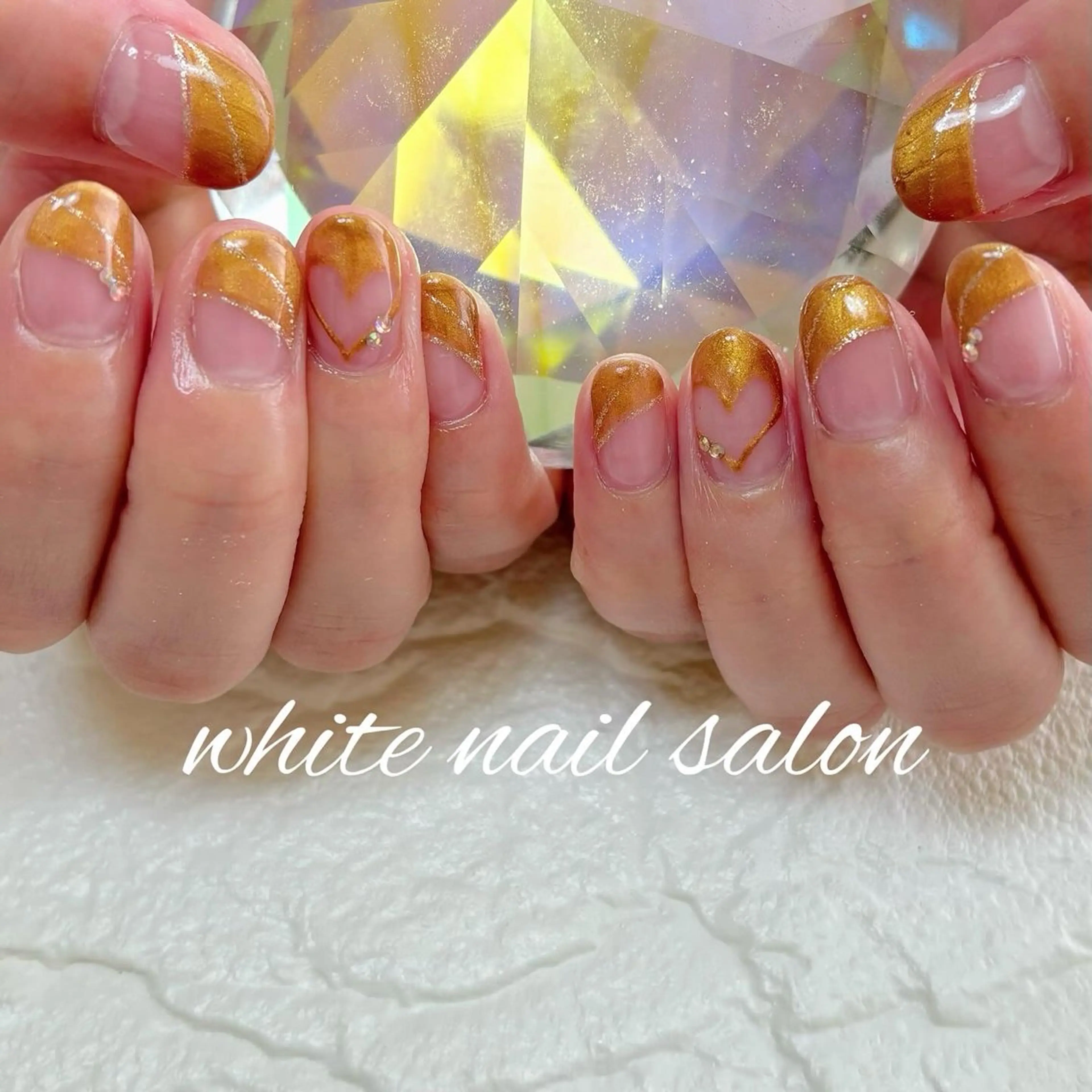 ネイル フットネイル ハンドネイル white nail salonのネイルデザイン