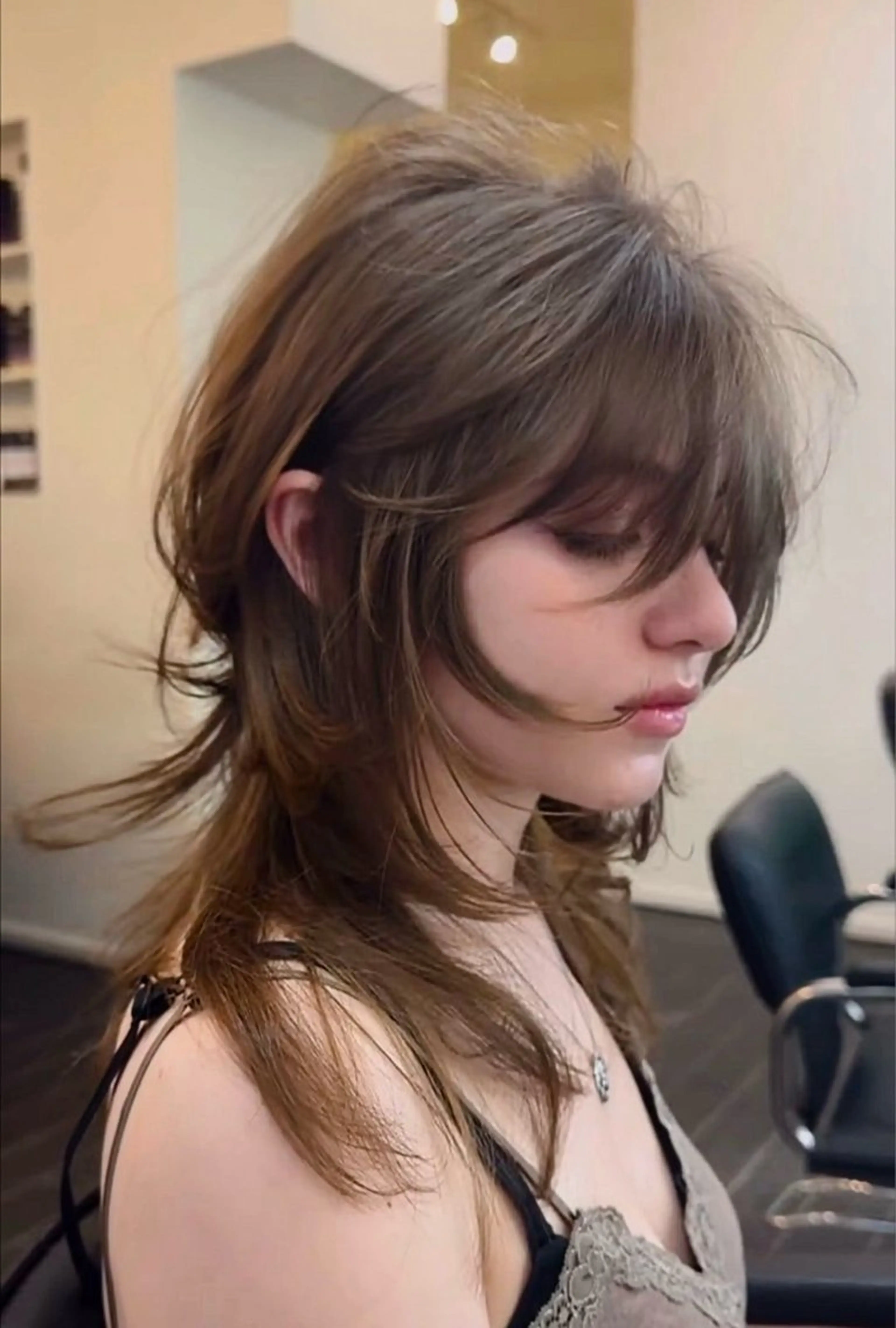 ロング カットモデル/韓国 レイヤー/SEIRAのヘアスタイル