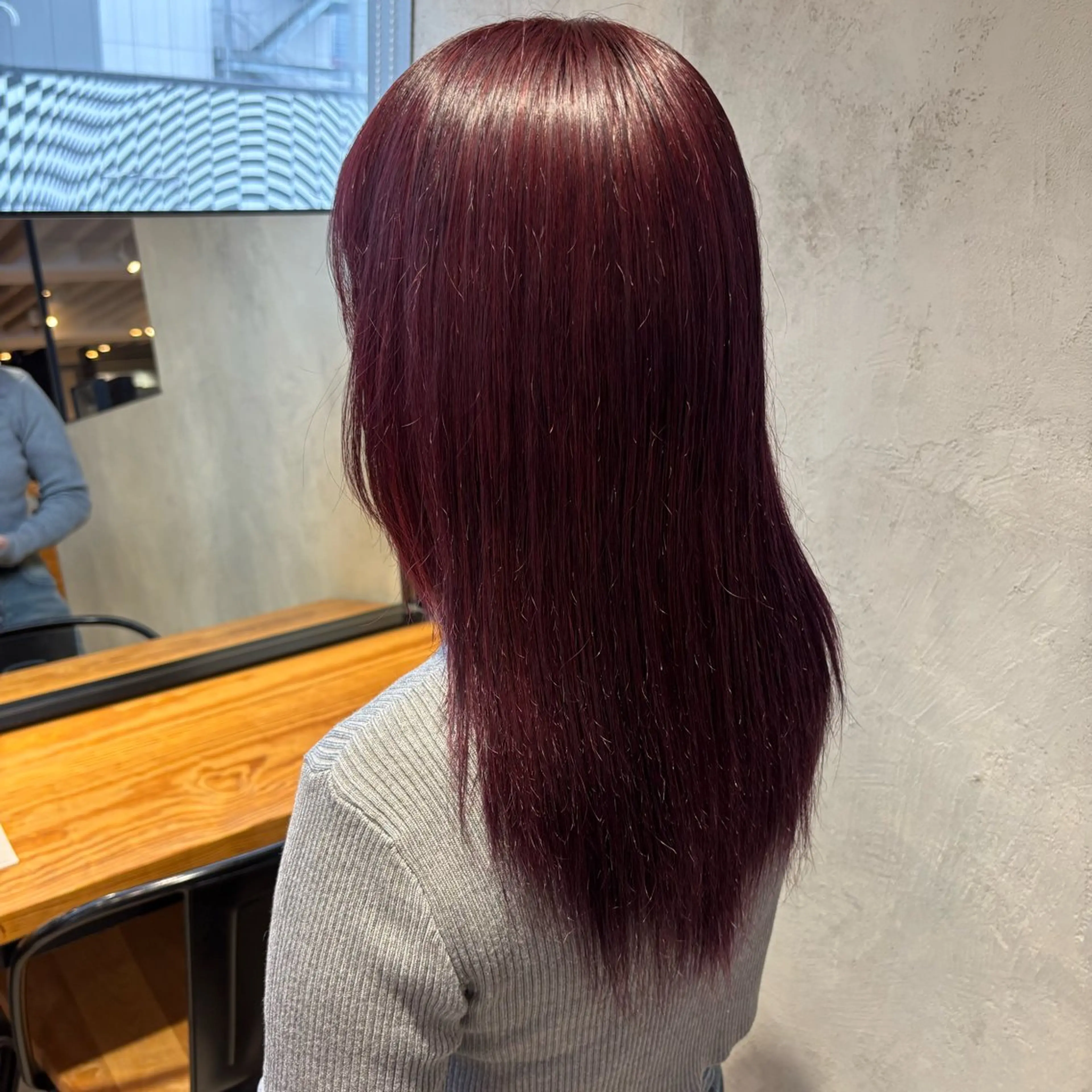 ロング カラー ヘアアレンジ 🌷韓国淡色ブリーチ 特化／りの🪽のヘアスタイル