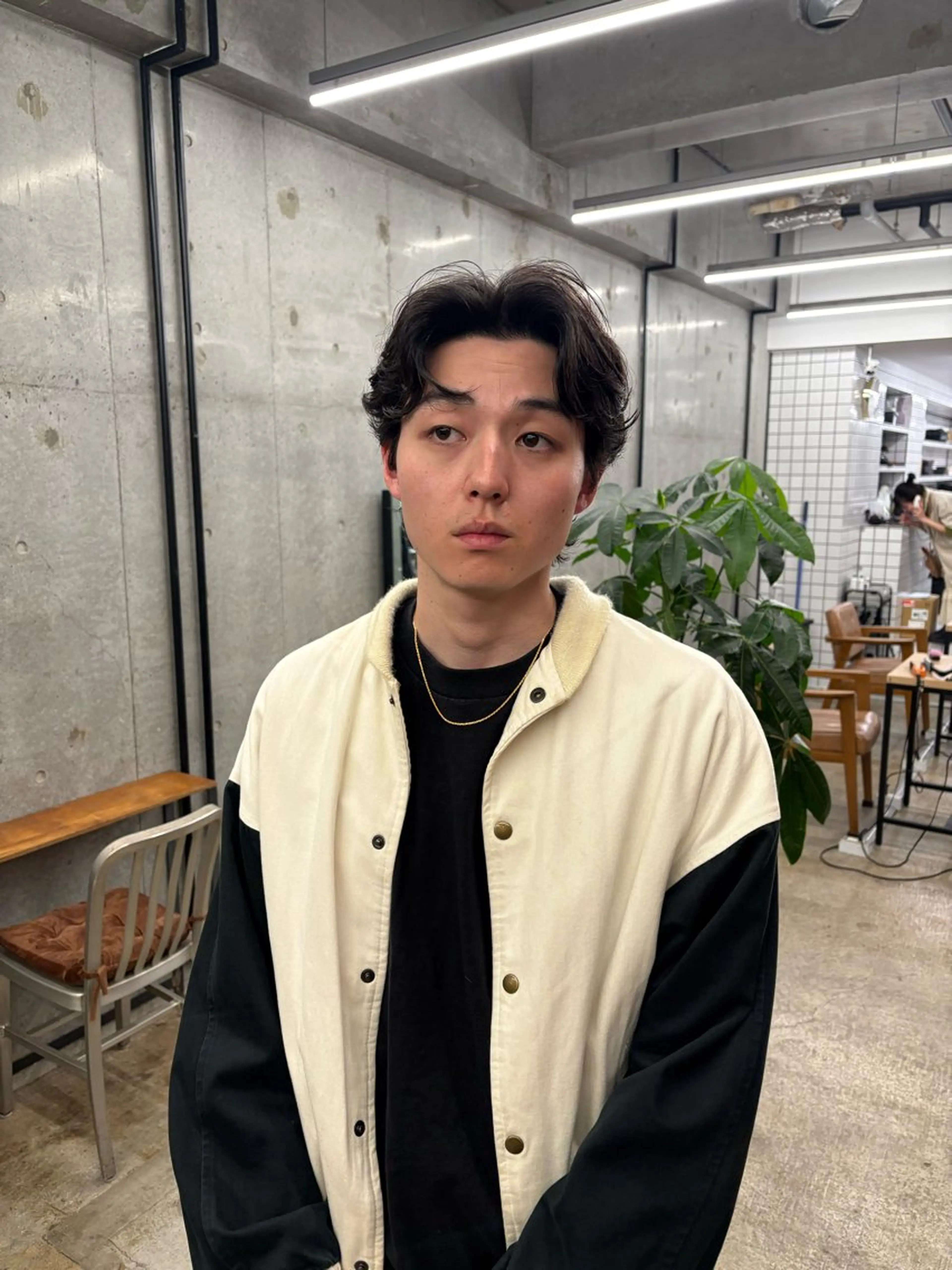 ショート パーマ メンズ カット パーマ メンズショート ／パーマ  ソウタのヘアスタイル