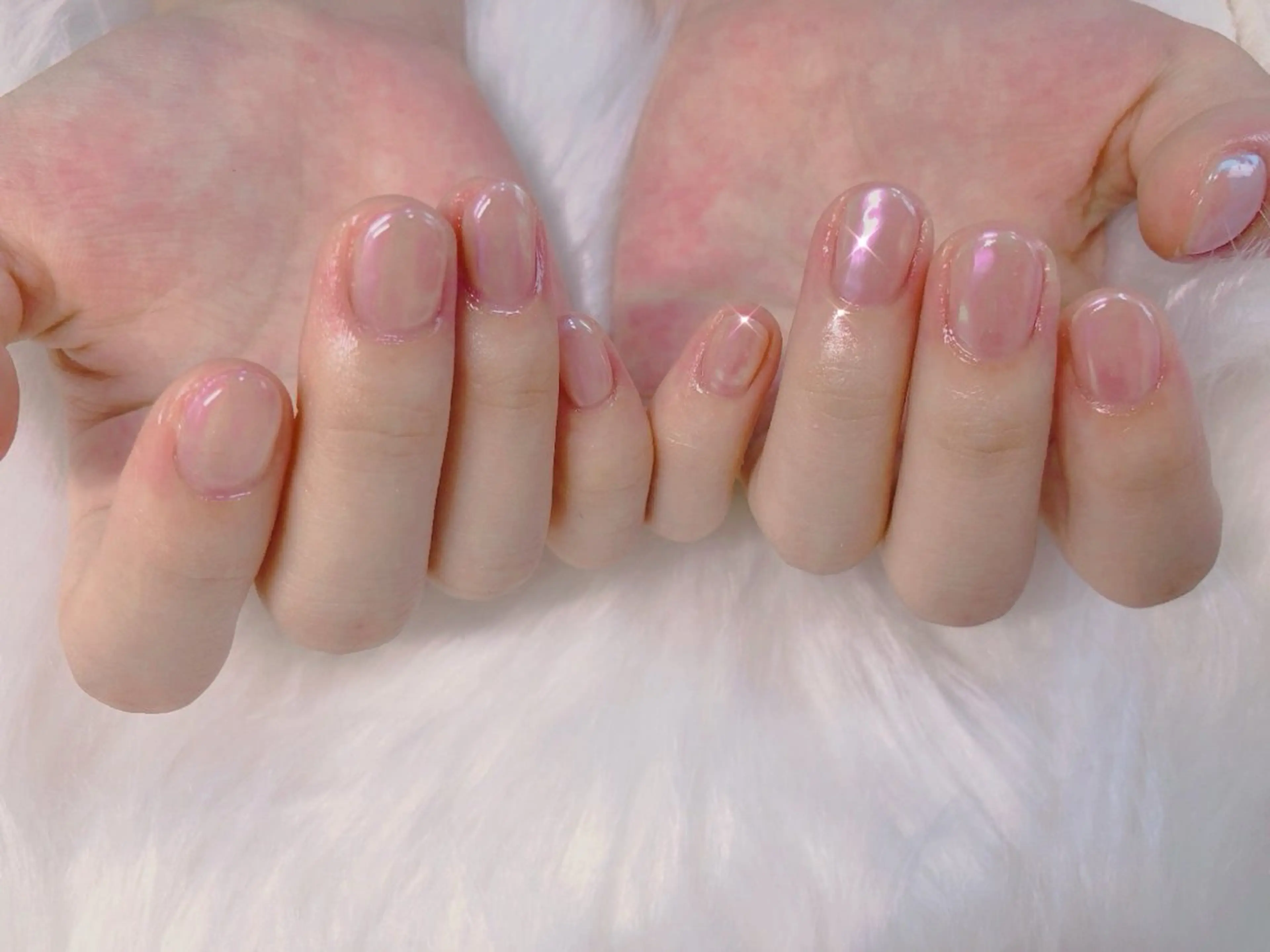 ハンド オフなし　ワンカラーの写真