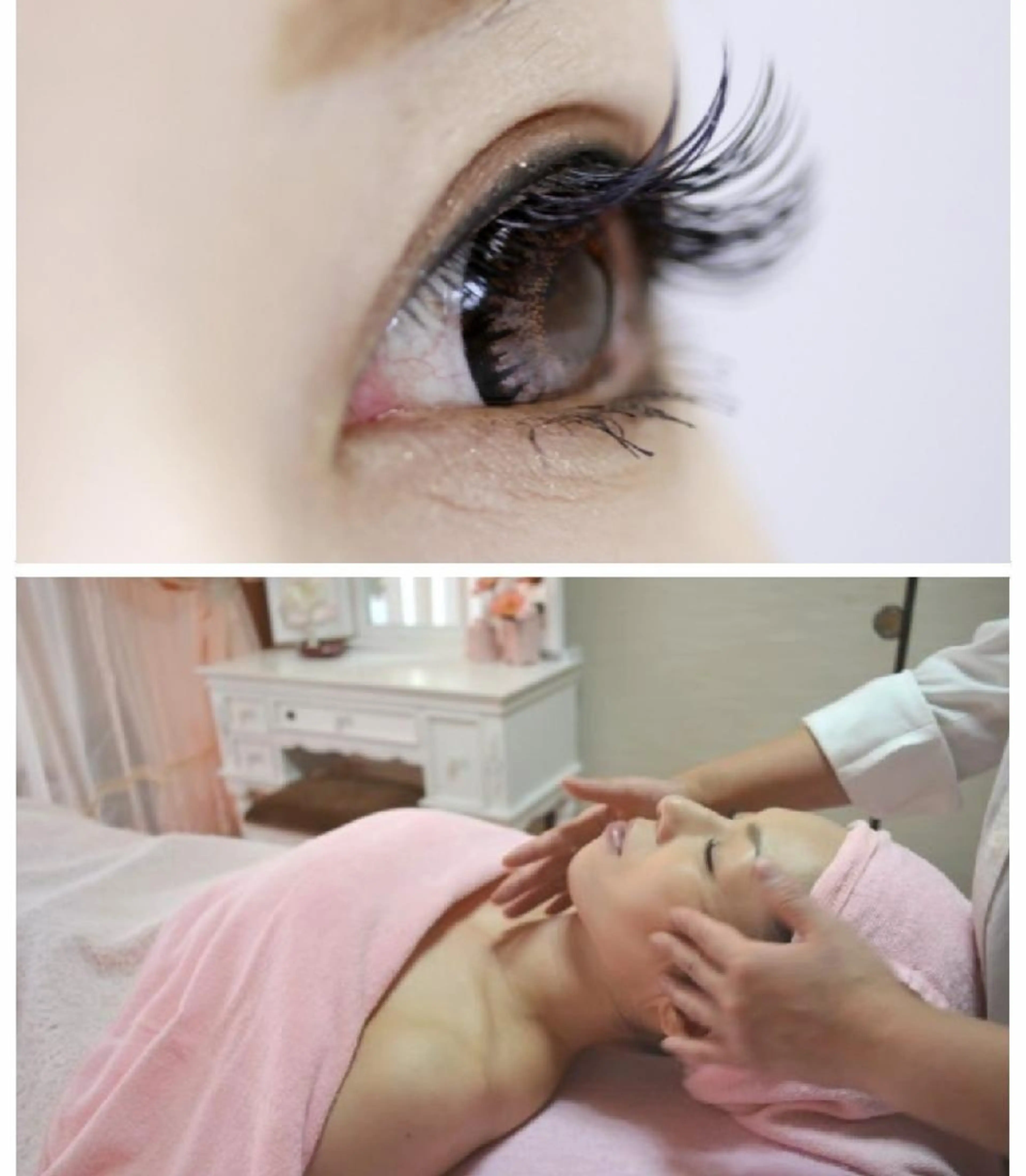 【フェイシャル&まつ毛カール】炭酸パックコース&まつ毛カールの写真