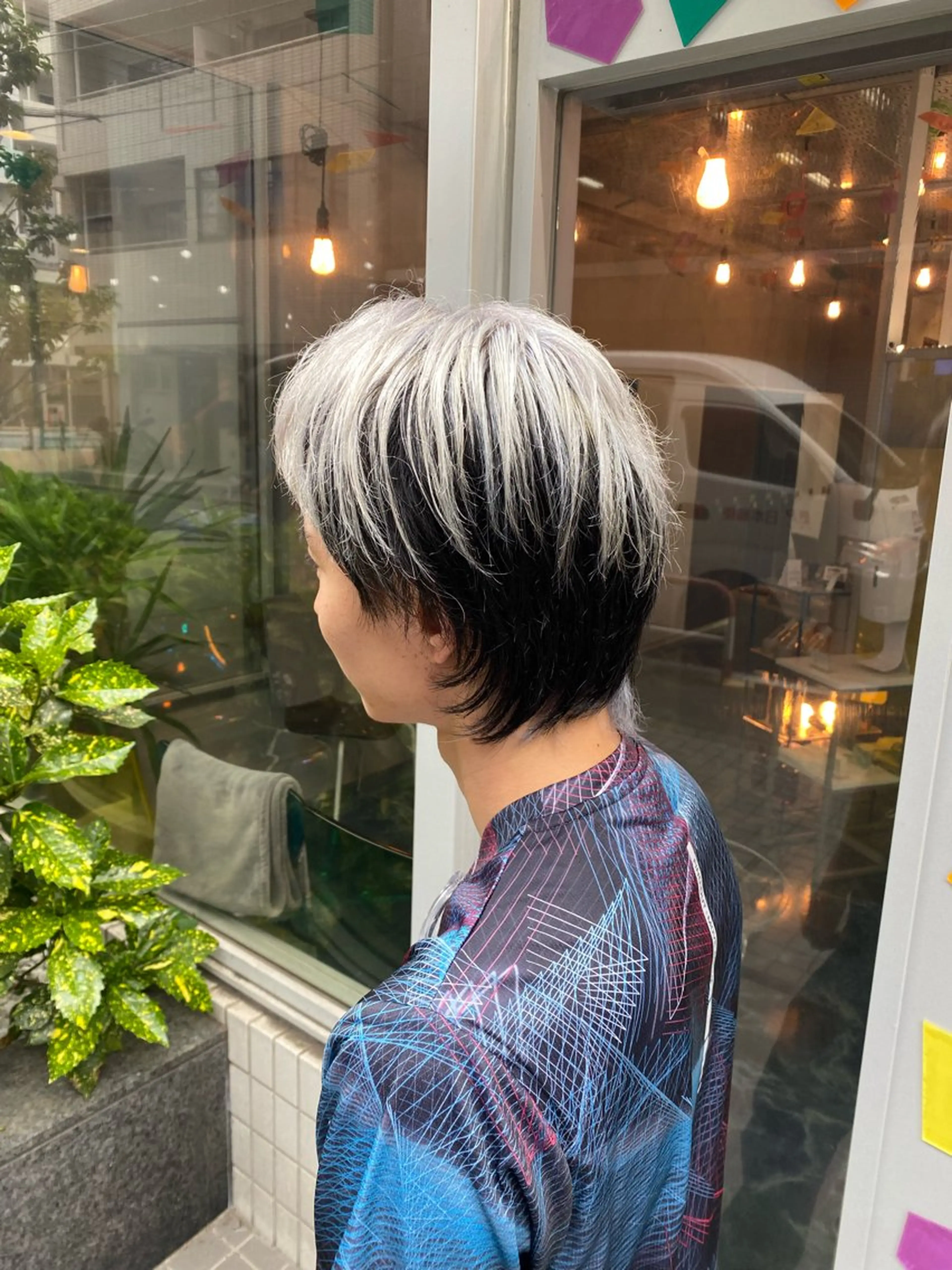 《🔥HAYATO指名限定🔥》カット＋ケアインナーブリーチ＋ケアカラー＋マイクロバブルの写真