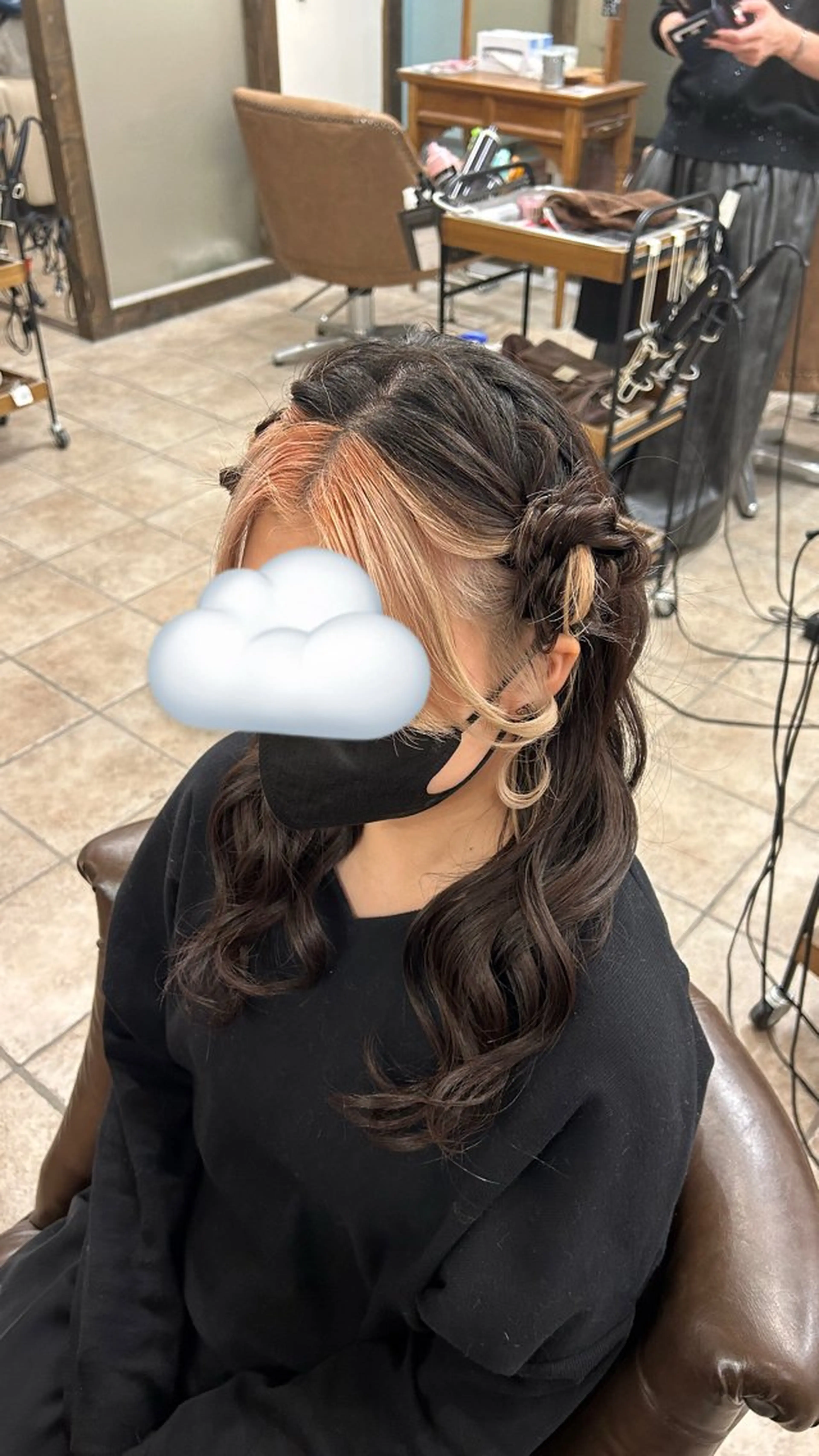 ロング ヘアメイクドールズ所属・dolls わいちゃんのヘアスタイル