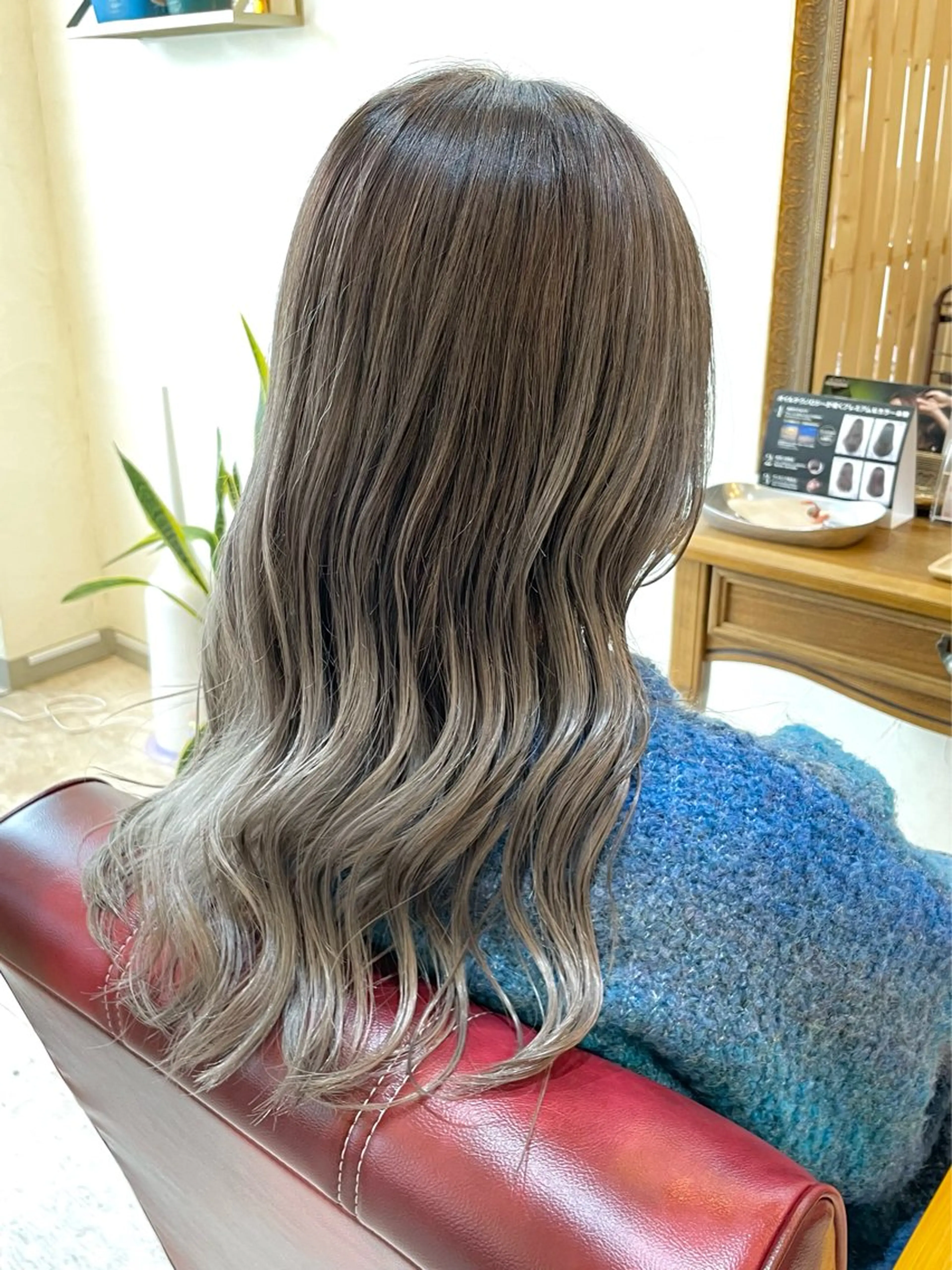 ※【🔆レディースハイトーンカラー🔆】カット＋ダブルカラー（ロング料金あり）の写真