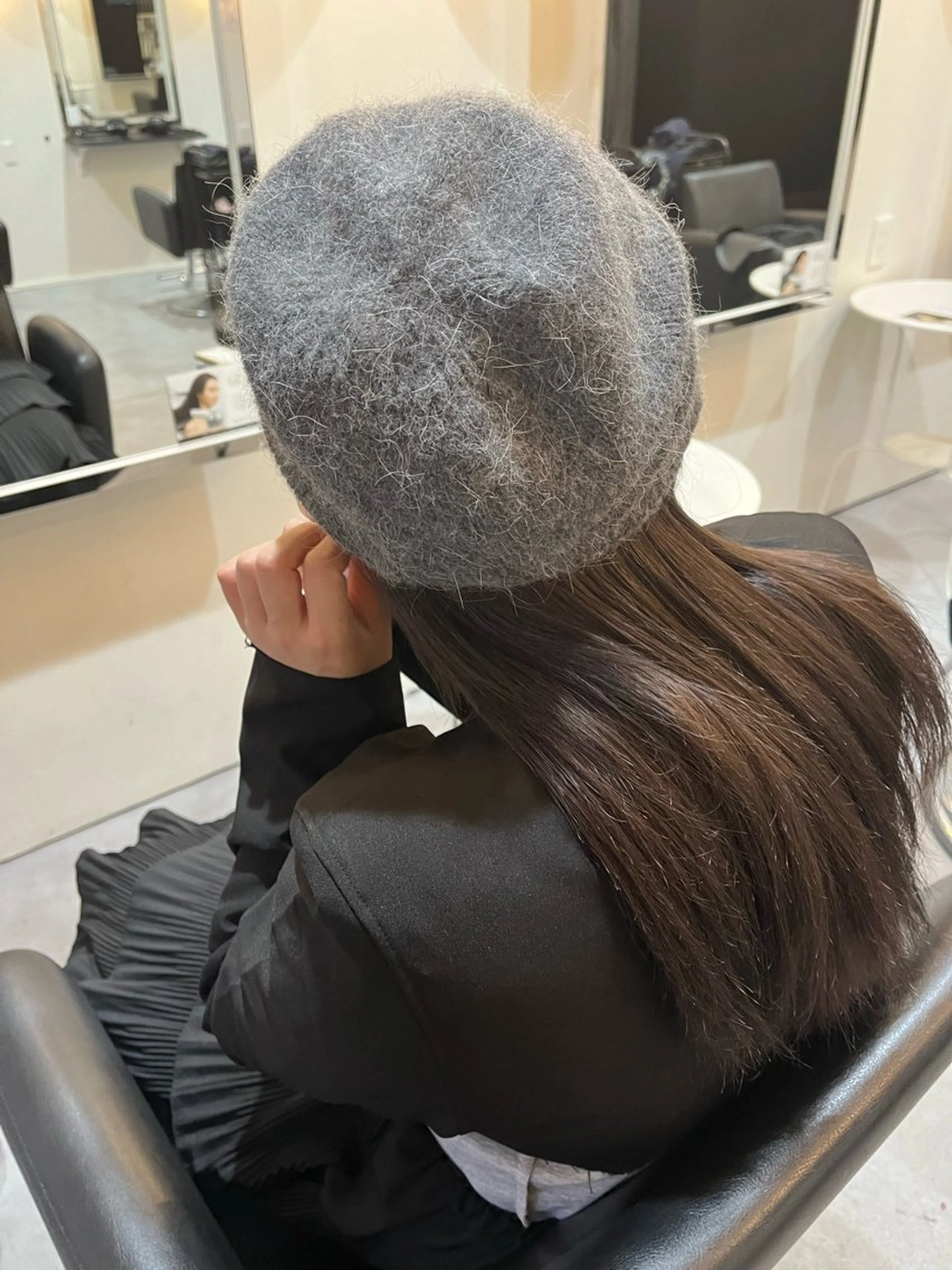 カット+ブリーチなしダブルカラー+トリートメントの写真