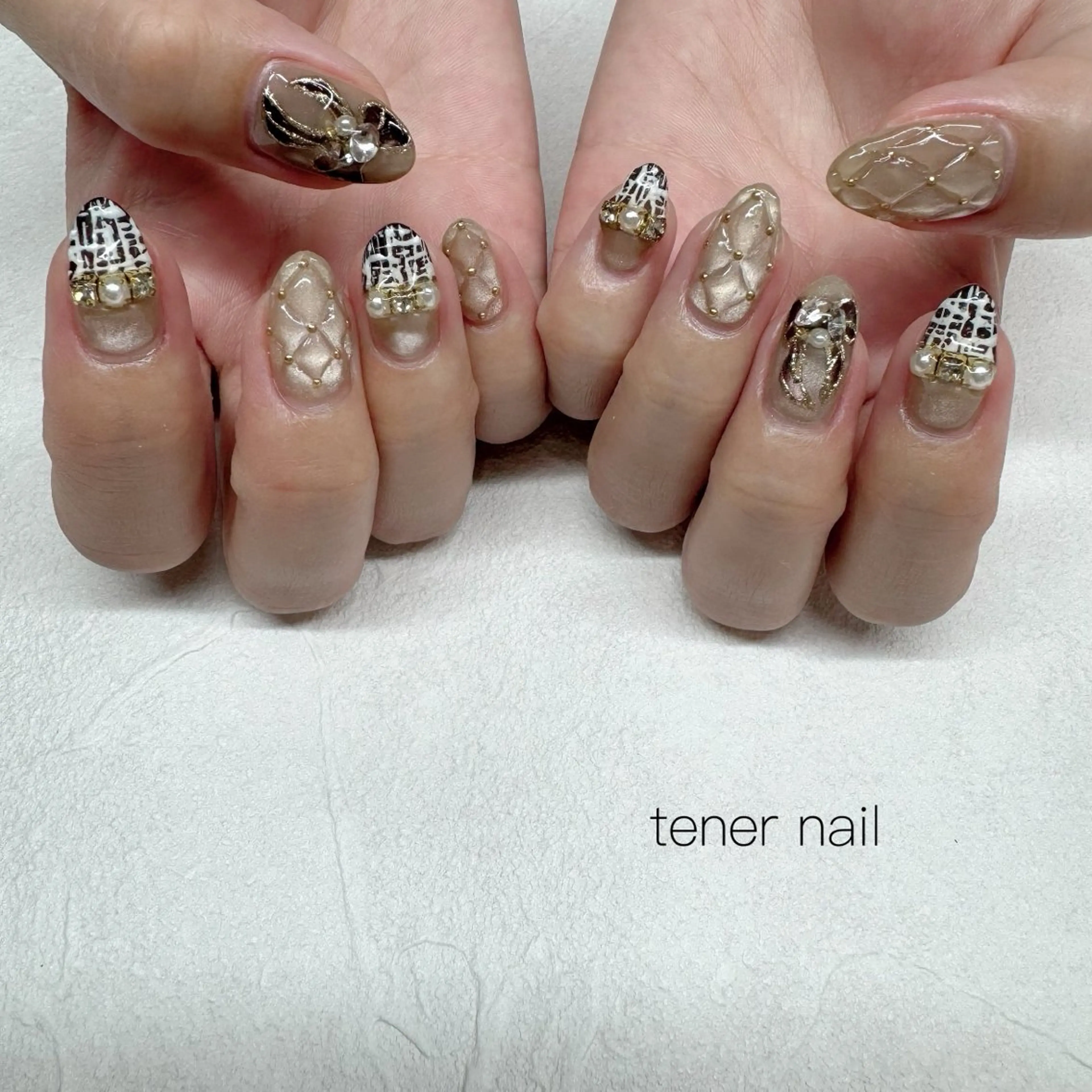 ネイル ハンドネイル tener  nail  テネルネイル所属・テネルネイル tener nailのネイルデザイン