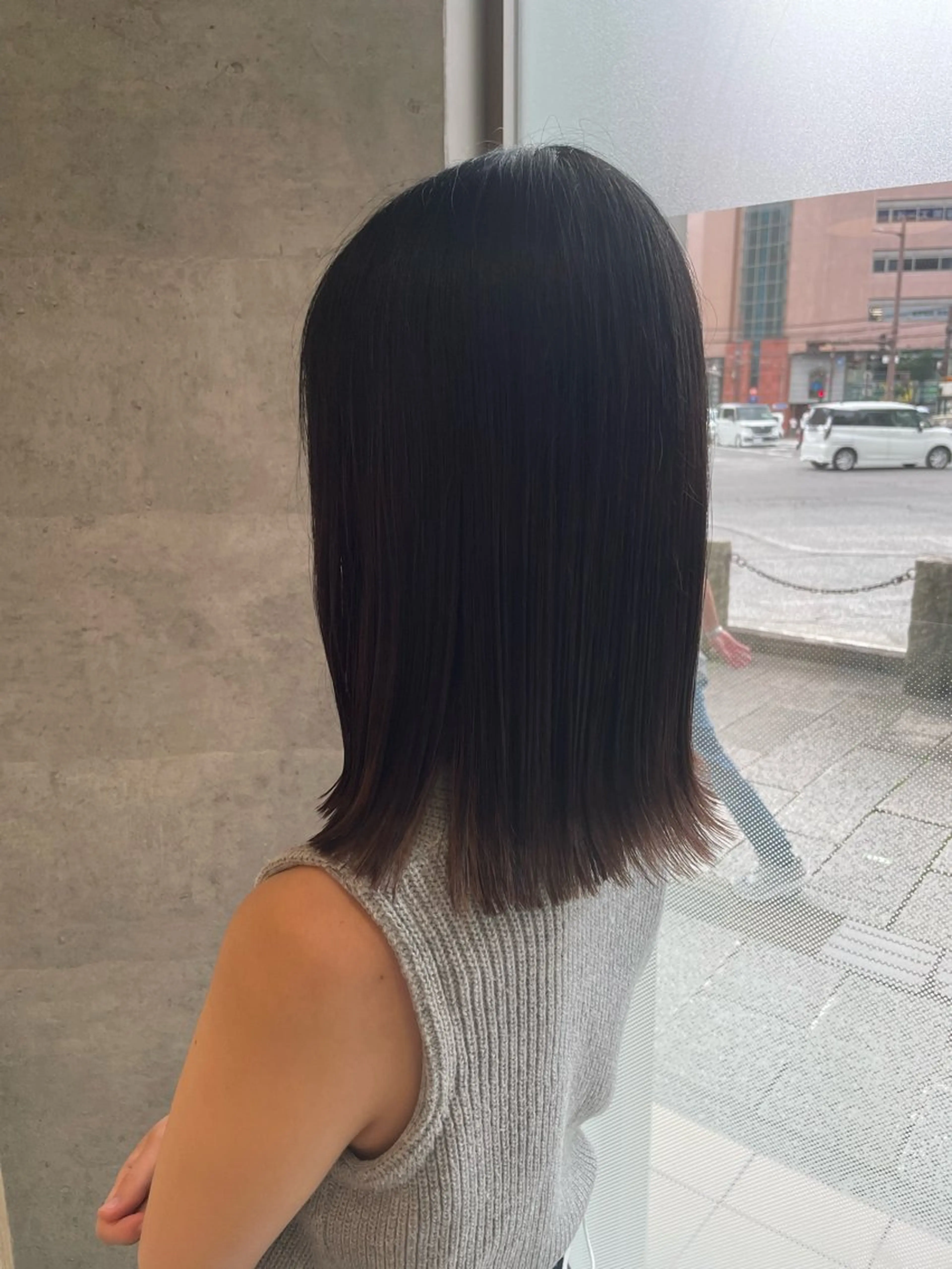ミディアム カット 迫 京都のヘアスタイル