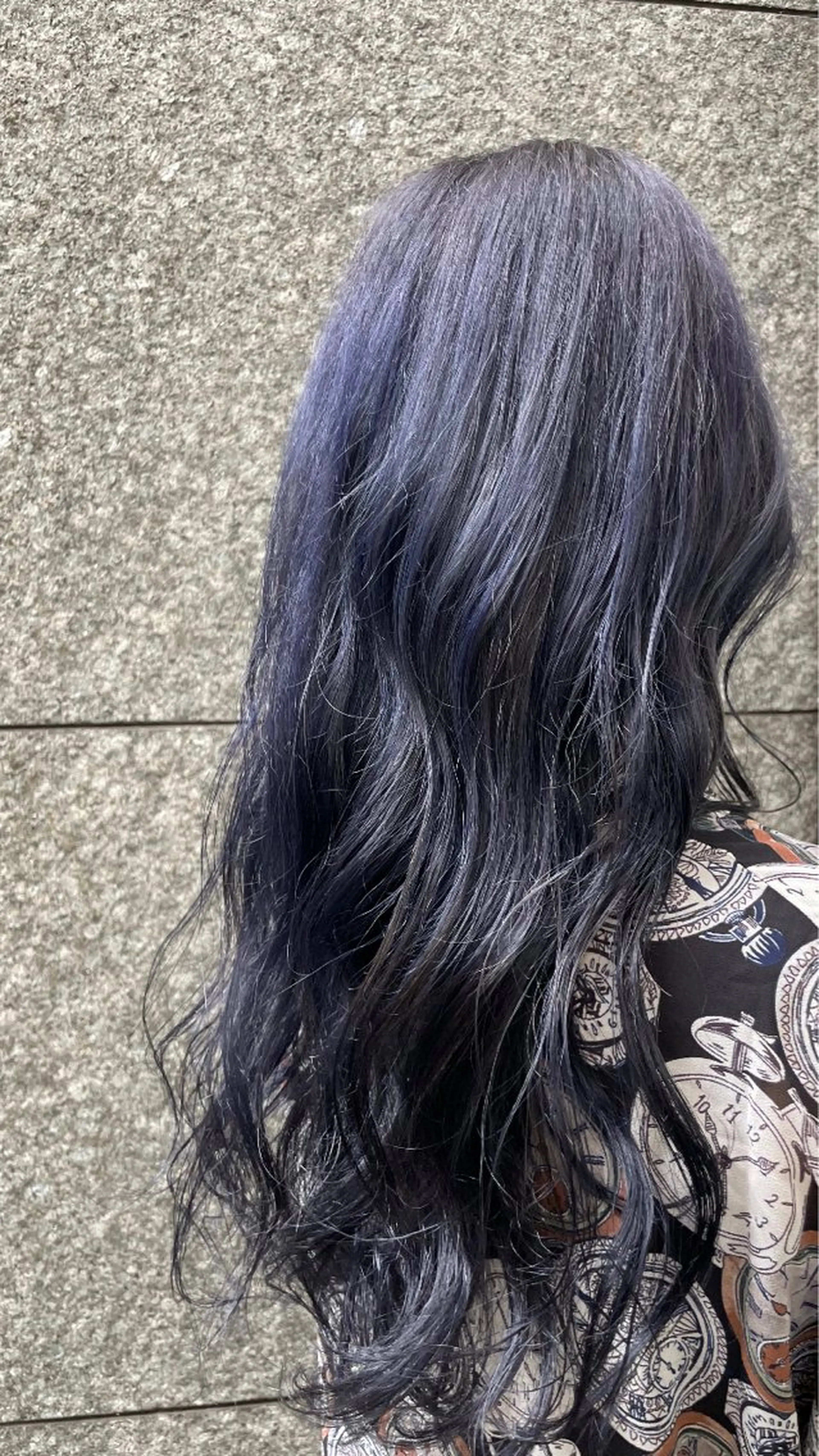 ロング カラー 花澤 紗更のヘアスタイル